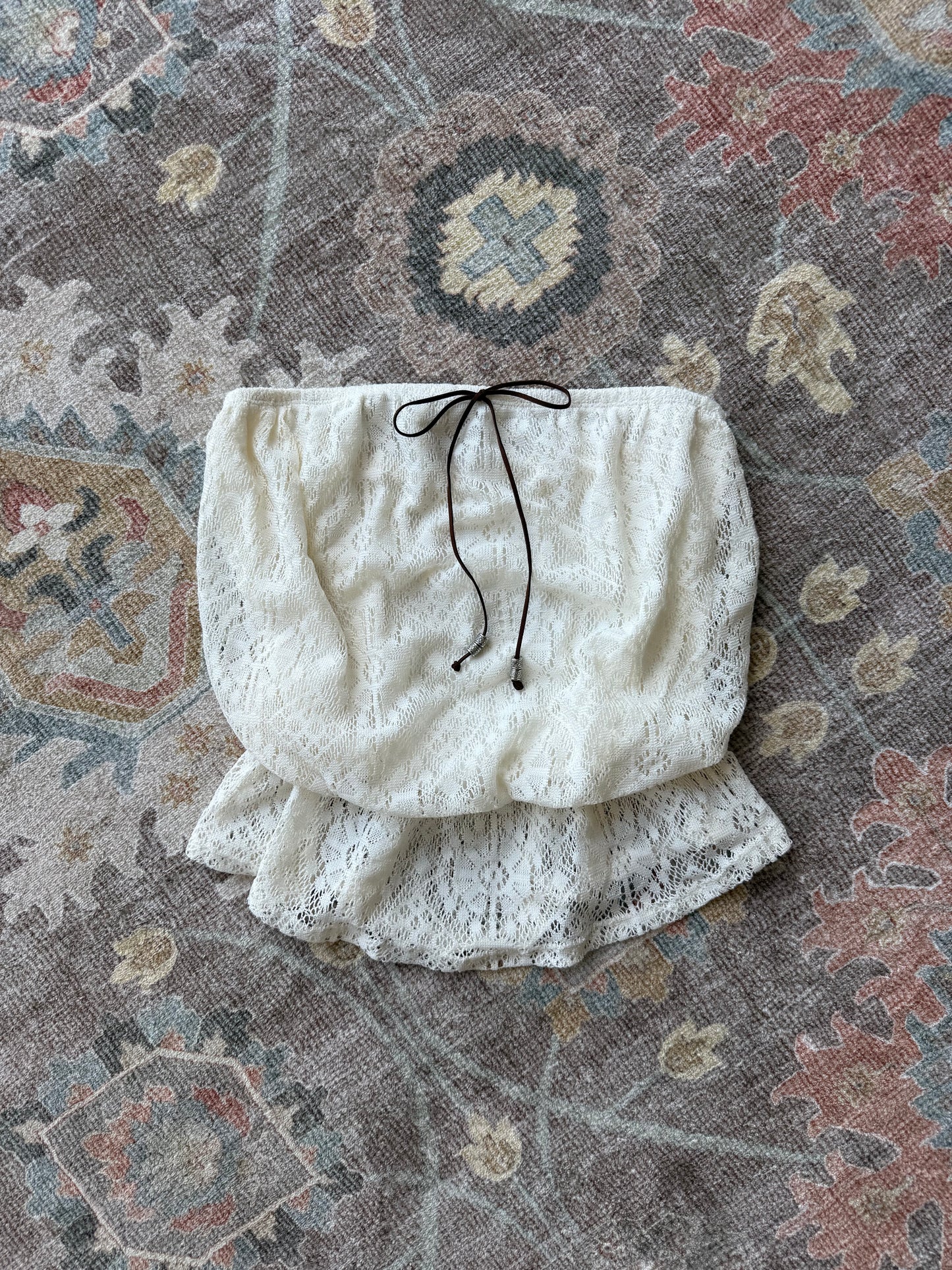Lace Tube Top - M