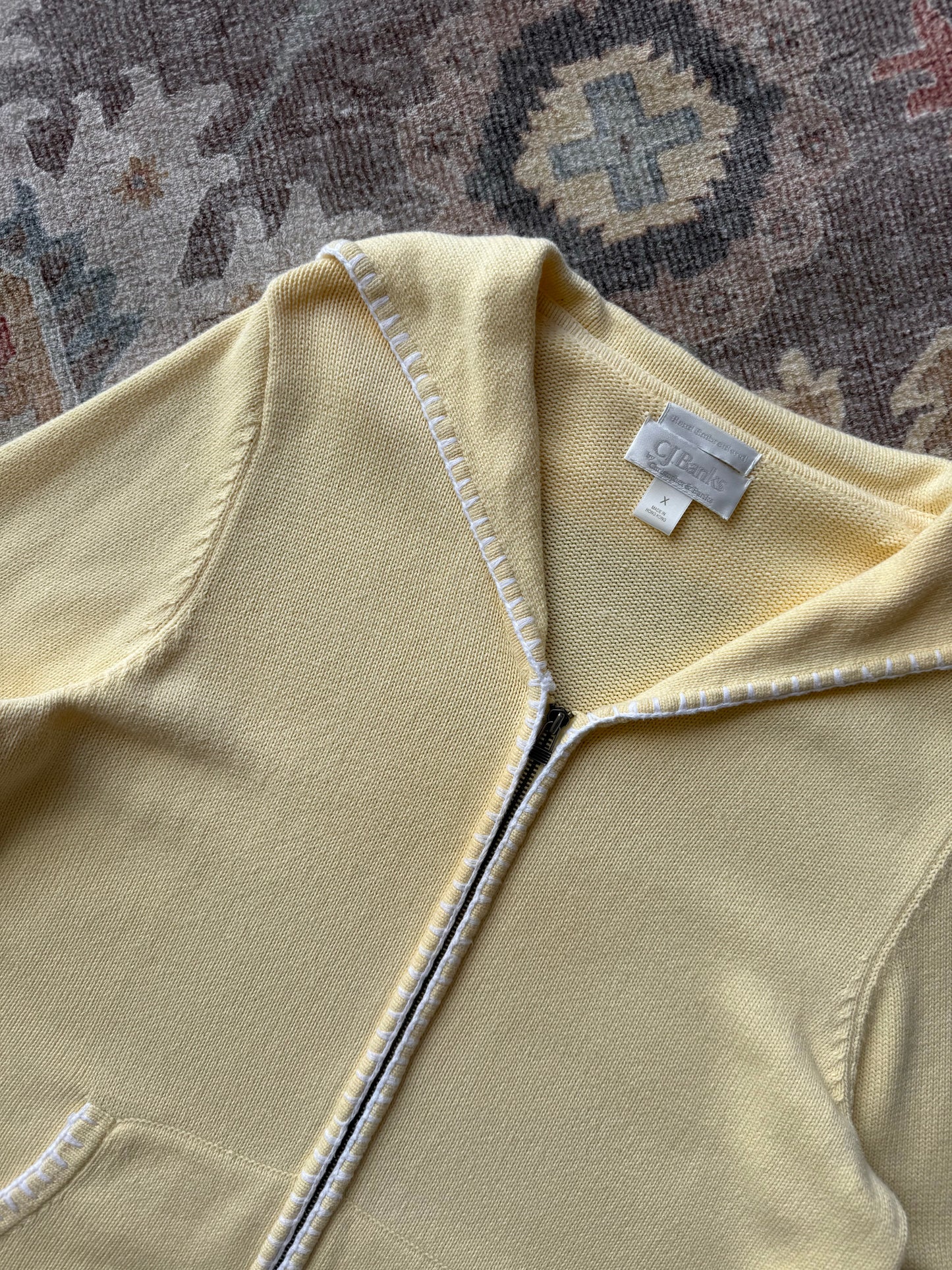 Zip Up Cardigan - XL