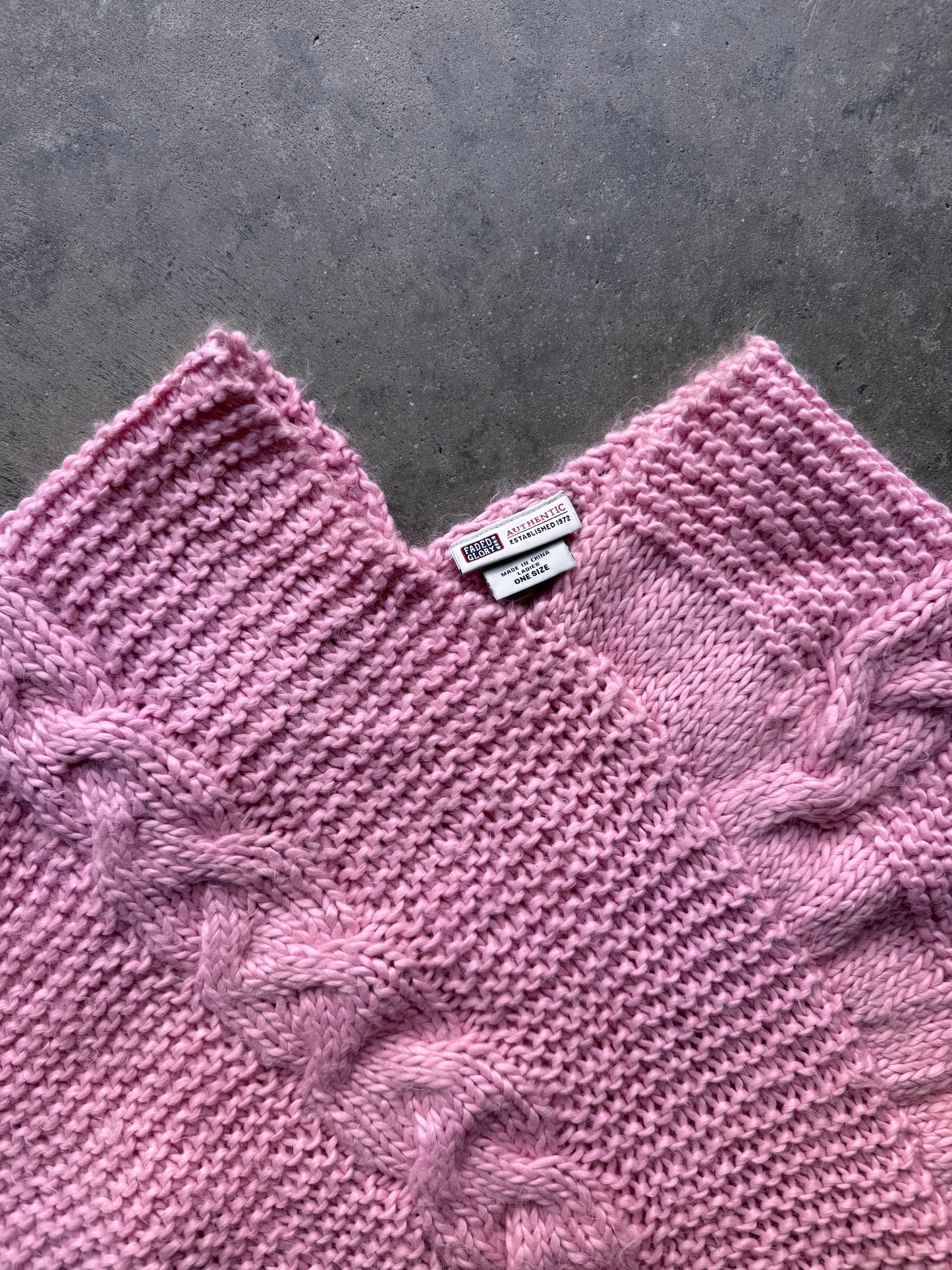 Crochet Poncho - One Size