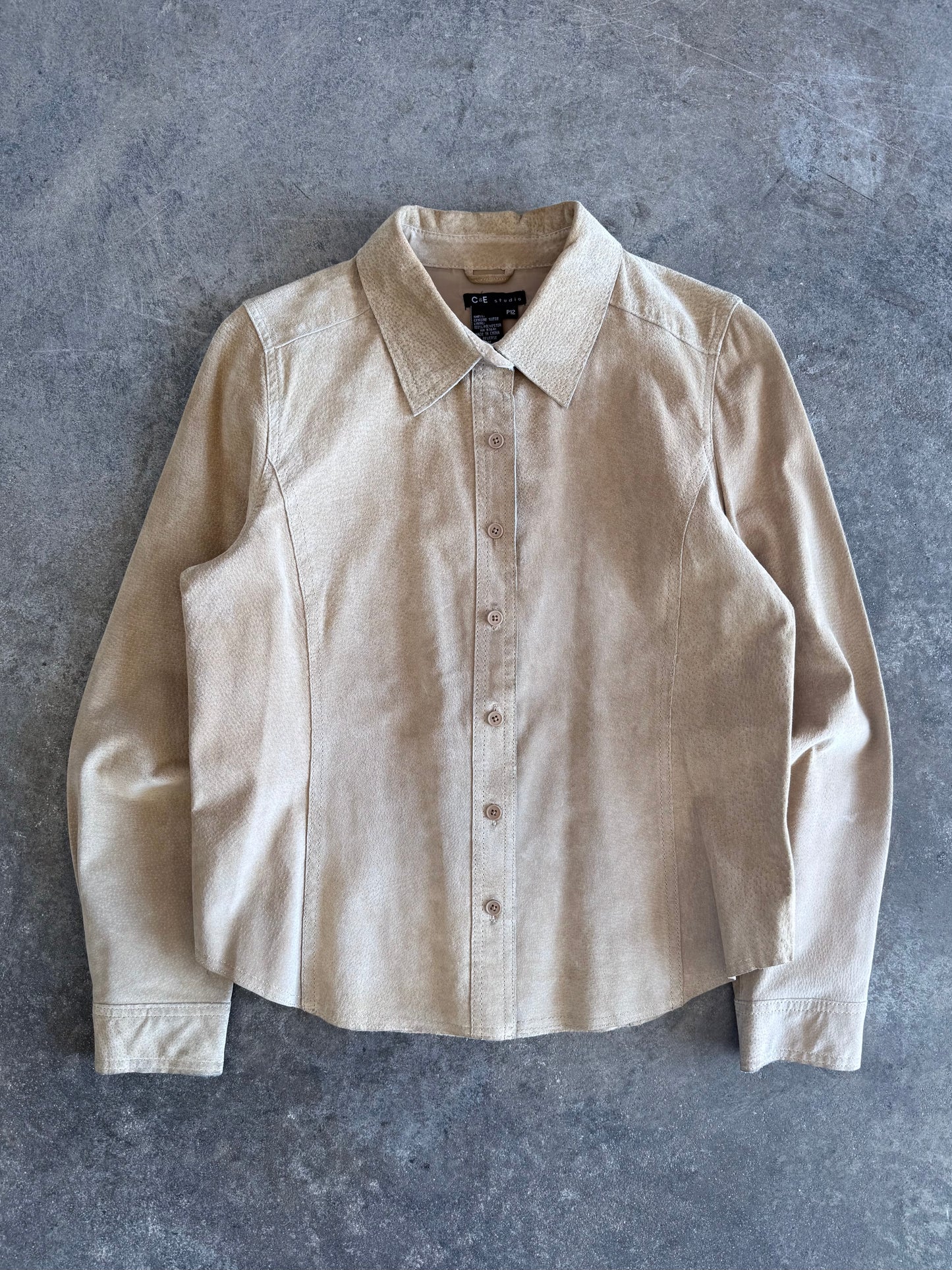 Denim Button Down - L