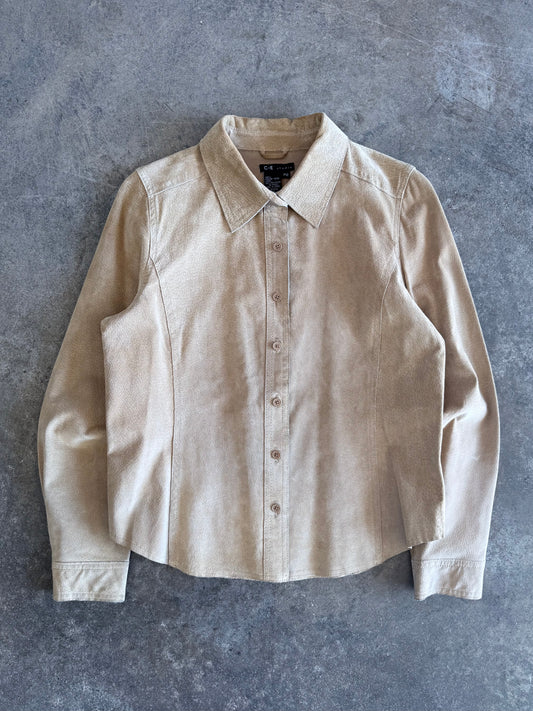 Denim Button Down - L