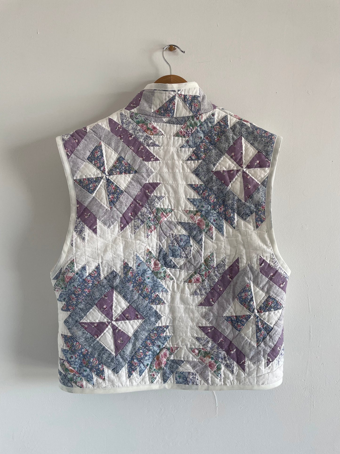 Quilt Zip Up Vest - S