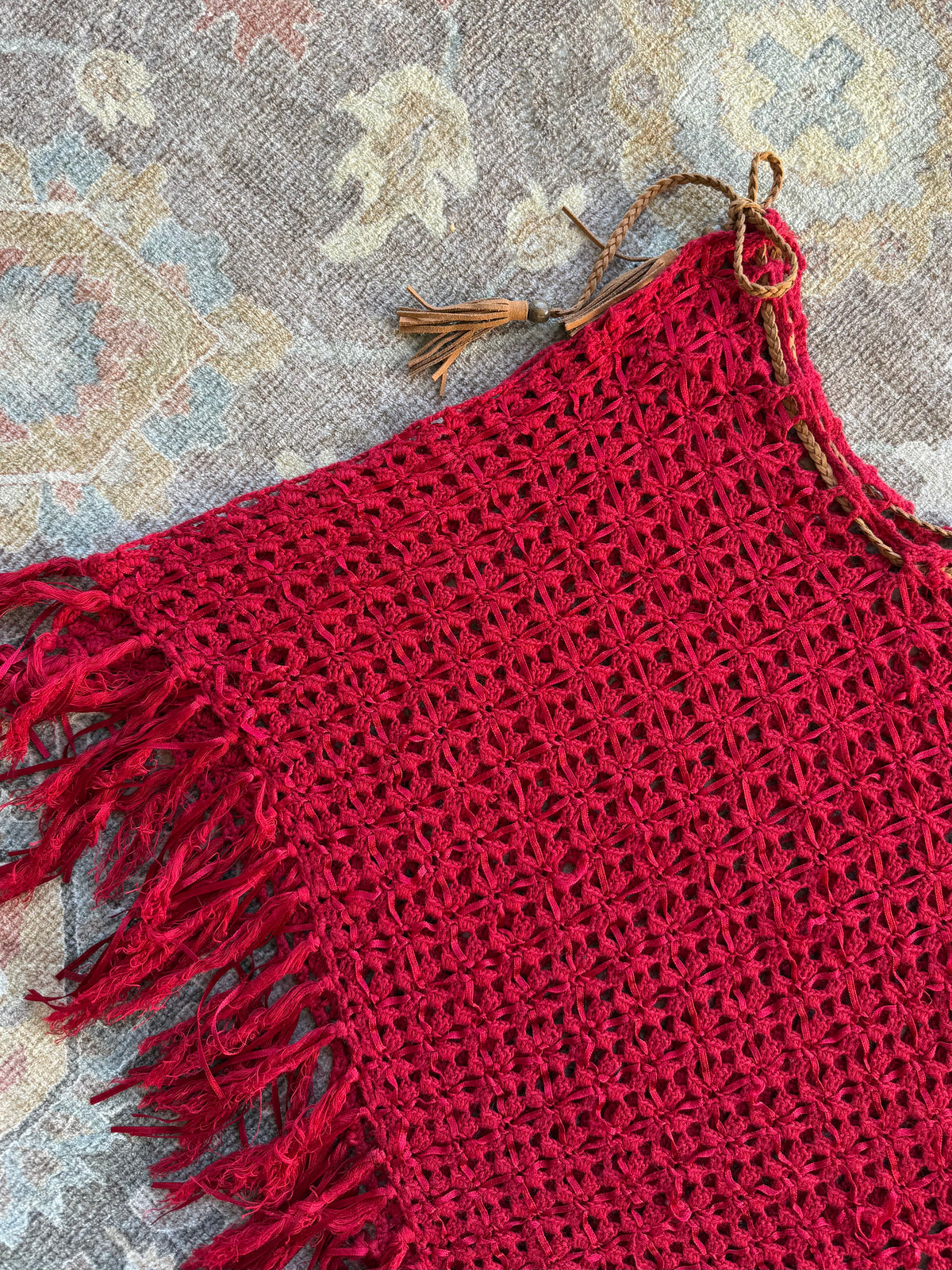 Crochet Poncho - OS
