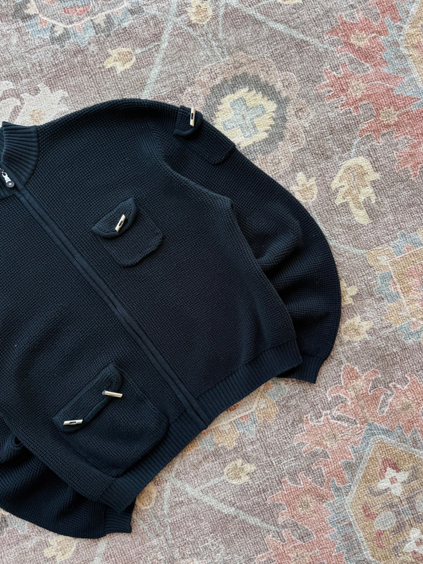 Zip Up Cardigan - S