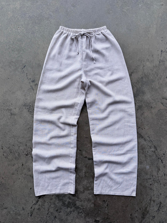 Striped Flowy Pants - XS