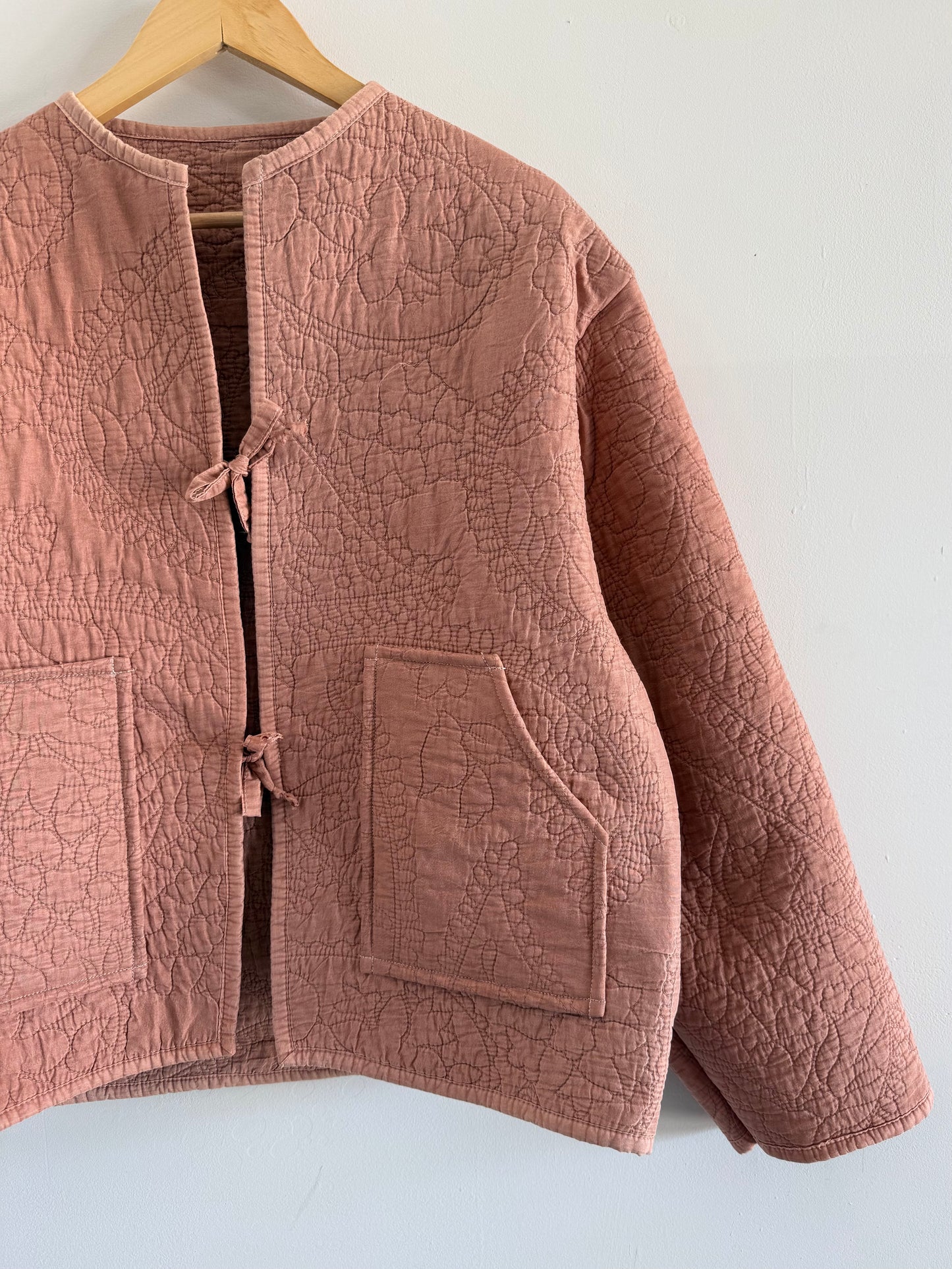 Quilt Tie Jacket - M
