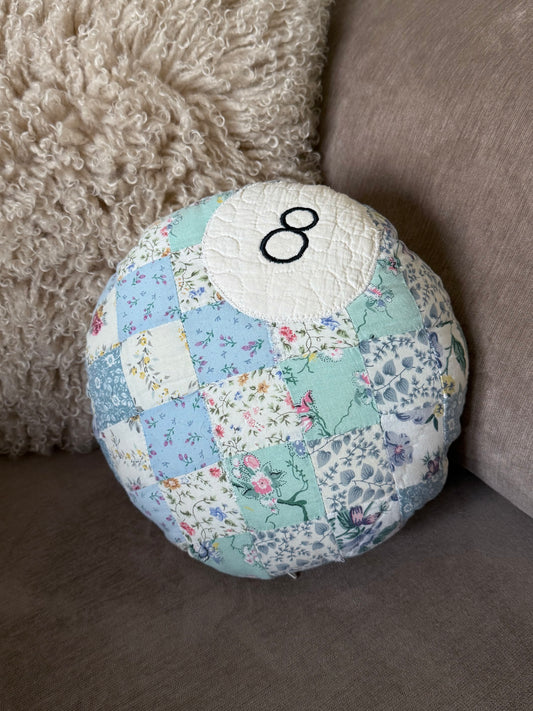 8 Ball Pillow - 13.5”