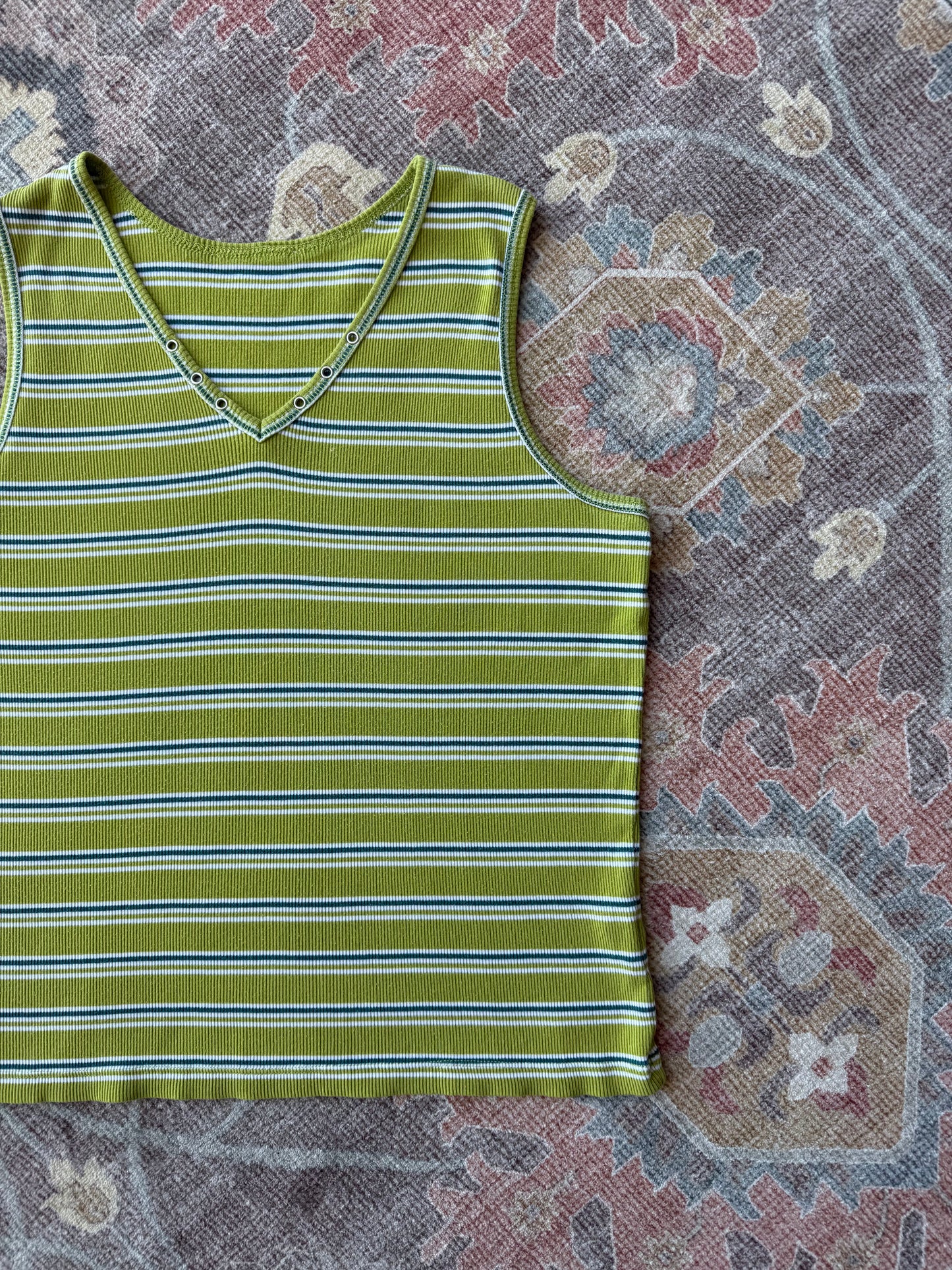 Striped Tank - L