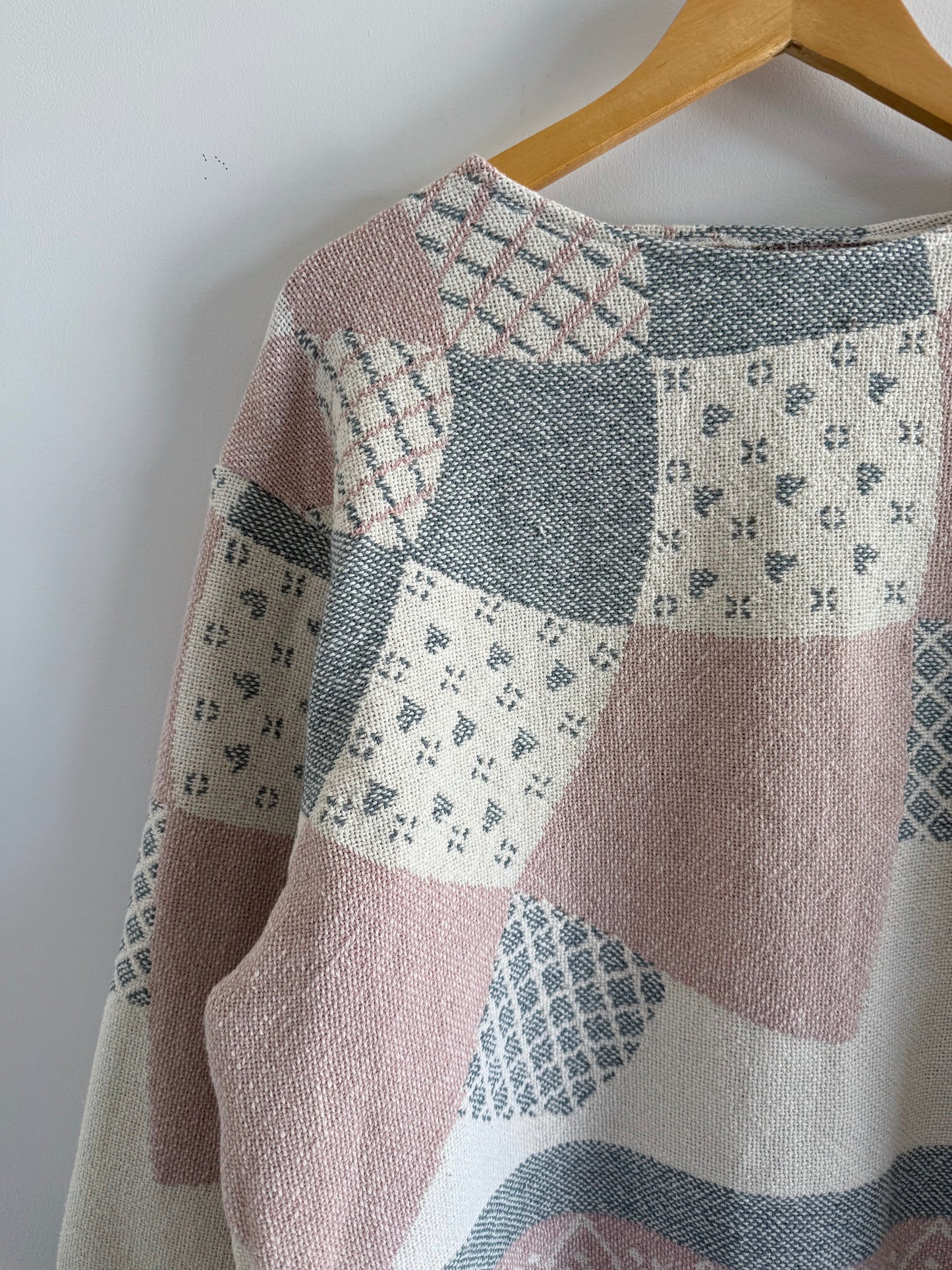 Fringe Blanket Crew - M