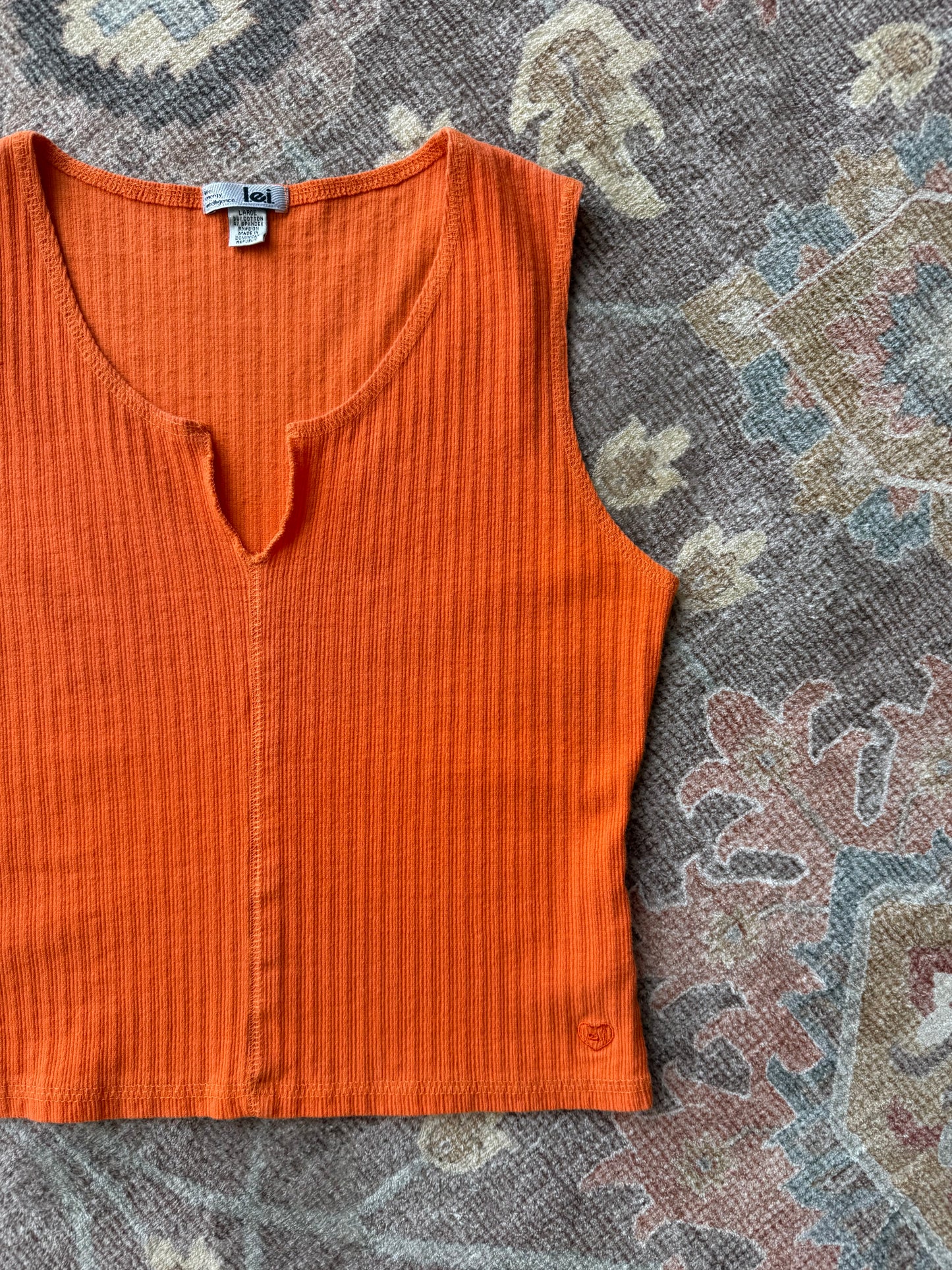 Ribbed Tank - L
