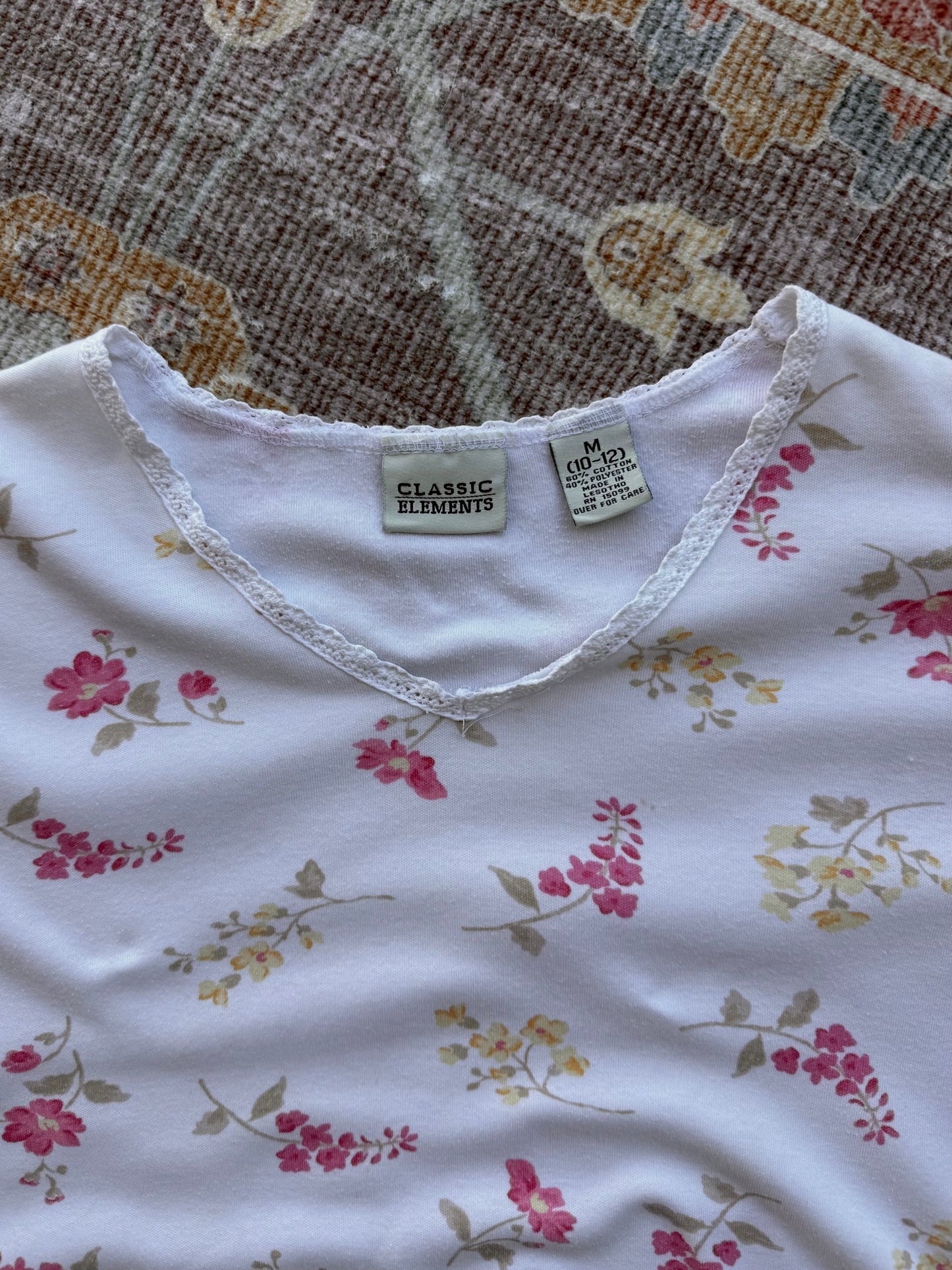 Flower Tee - M