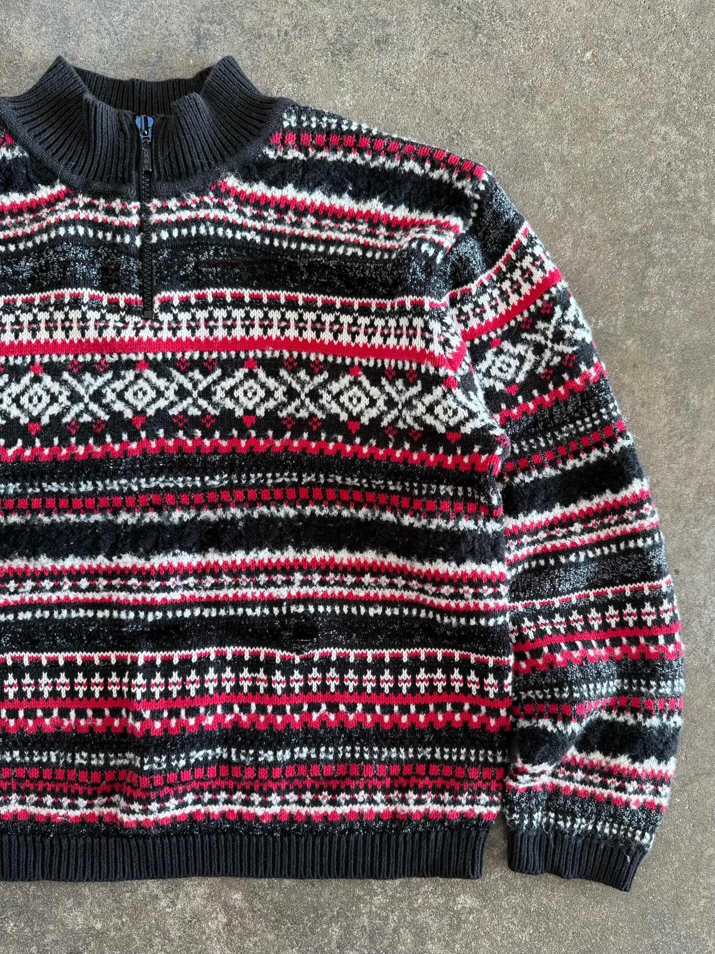 Nordic Quarterzip Sweater - M