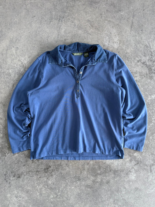 Corduroy Collar Longsleeve - XL