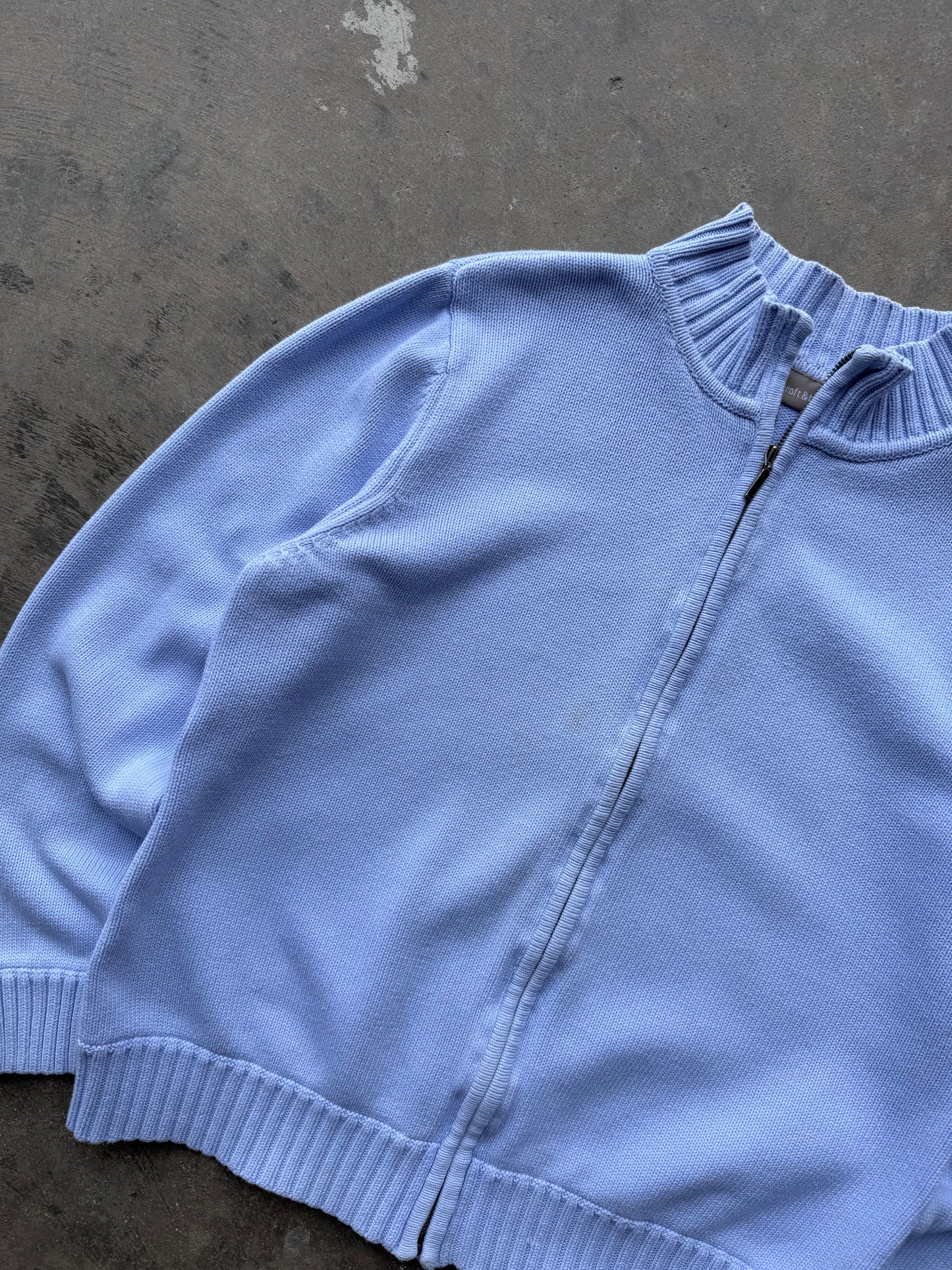 Zip Up Cardigan - XL