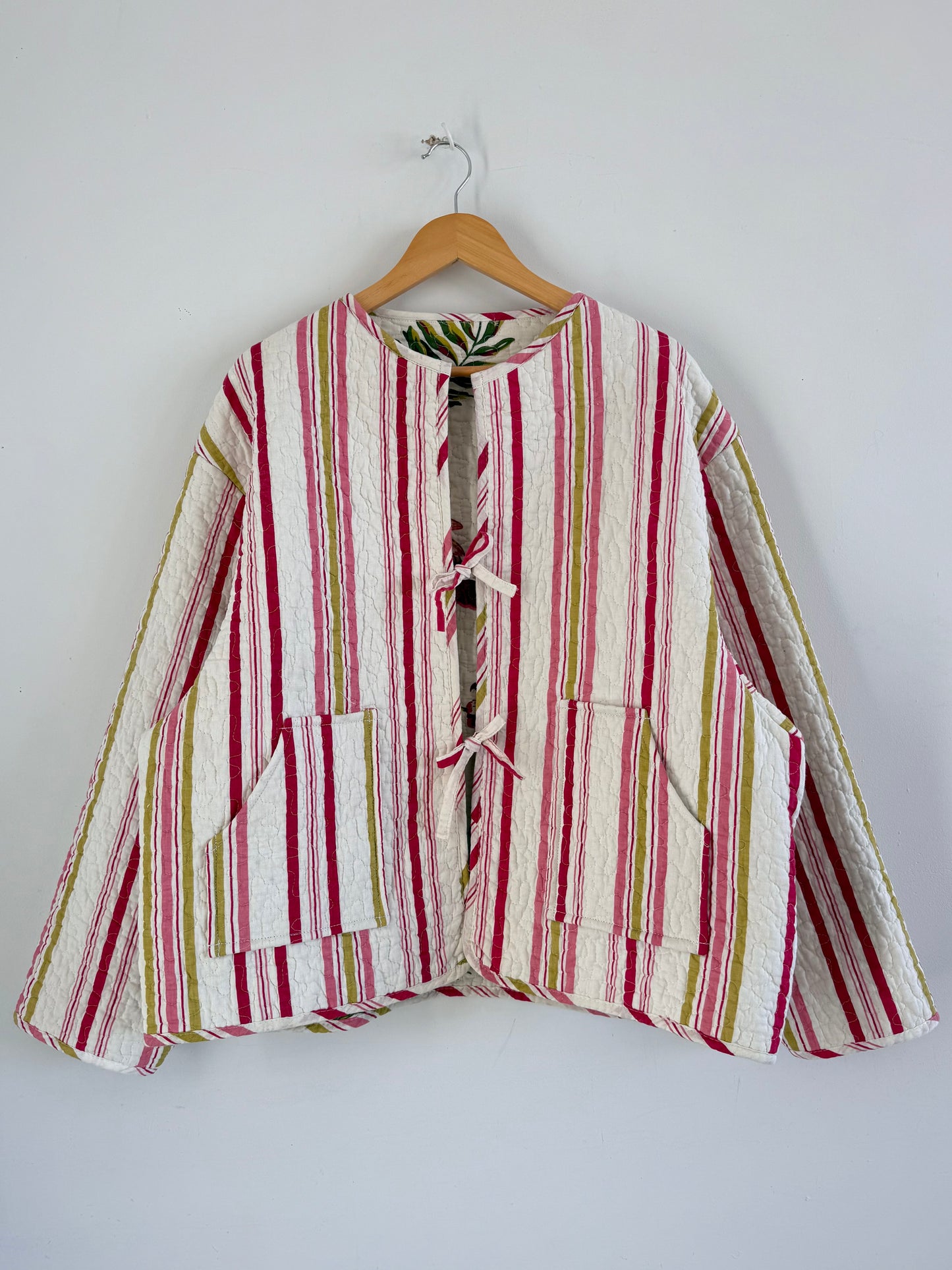 Quilt Tie Jacket - XL