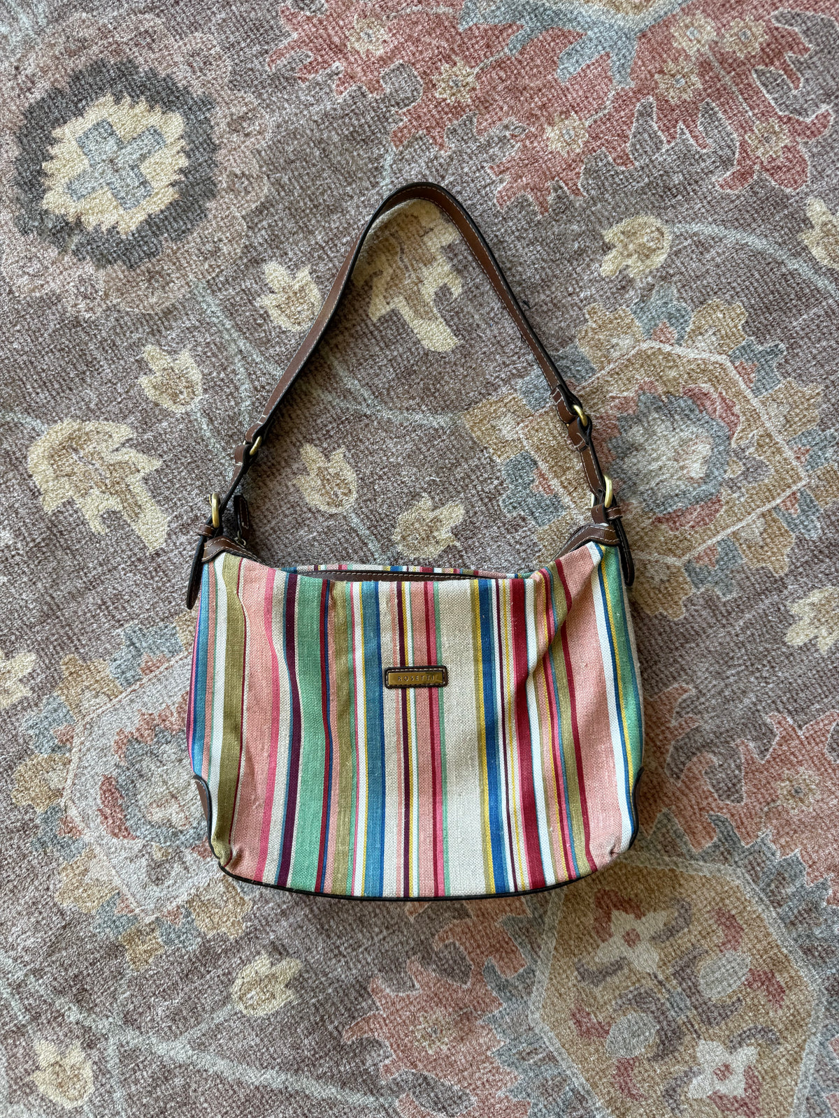 Striped Purse