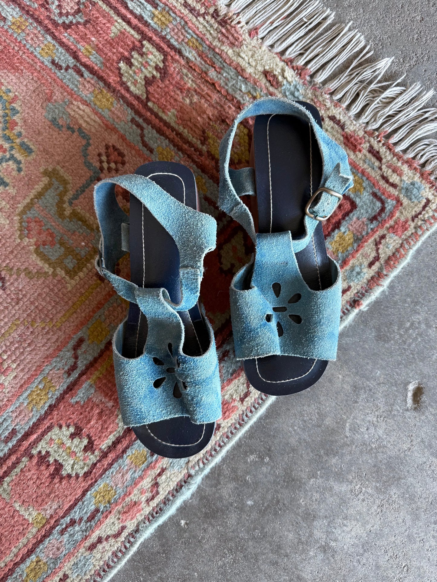 Leather Wedges - 7.5