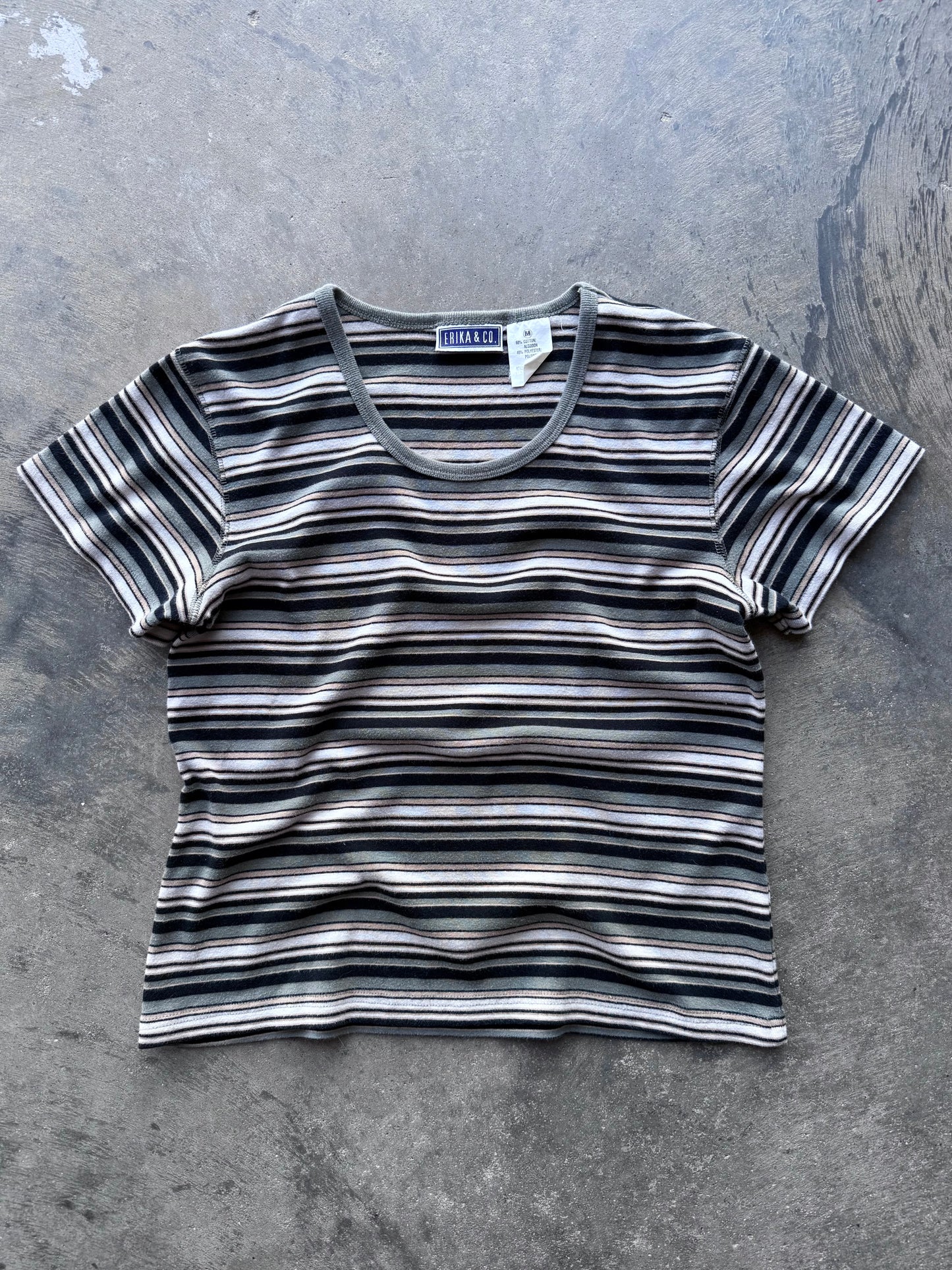 Striped Tee - M