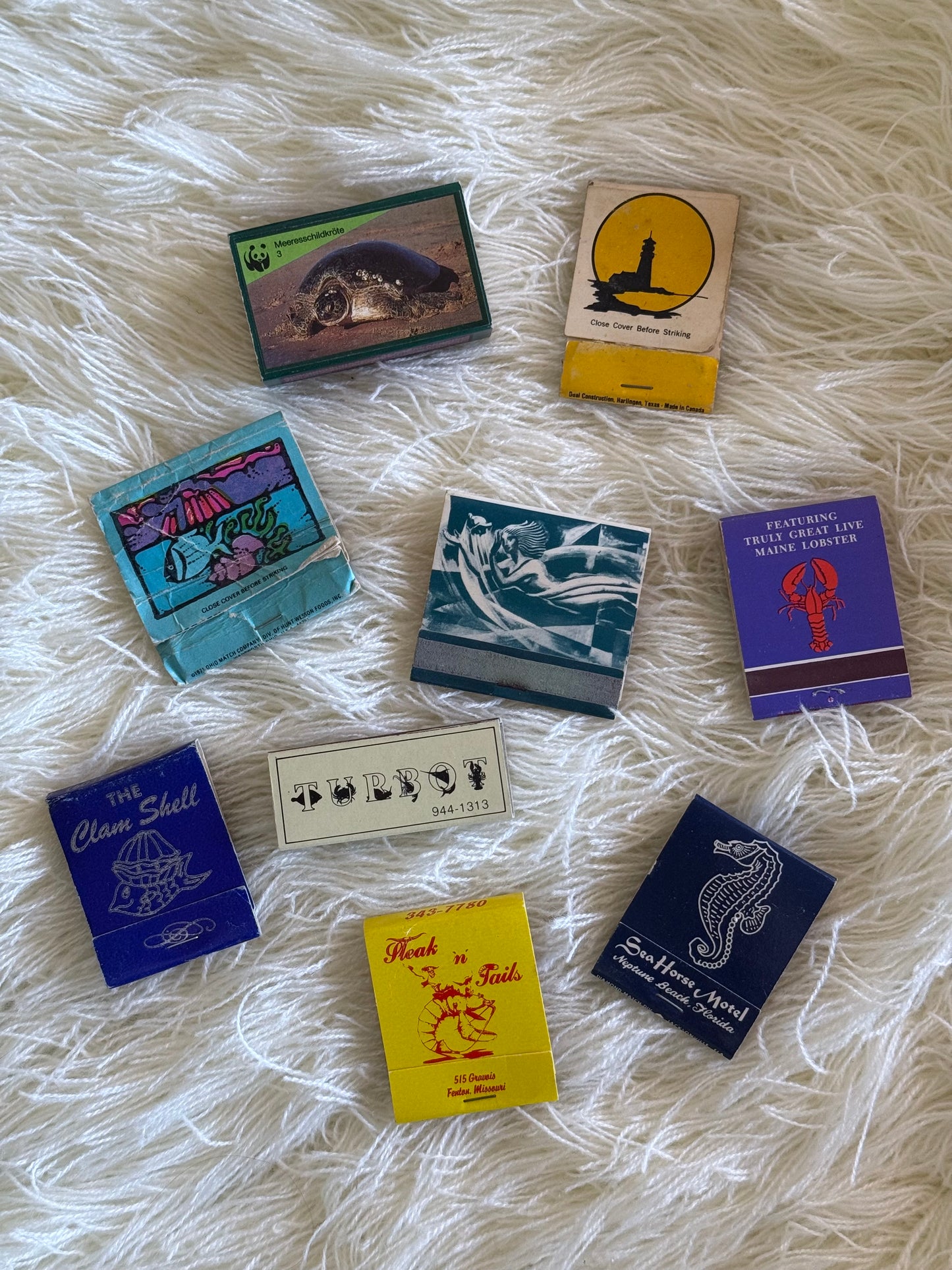 Curated Vintage Matchbooks - Variety 2