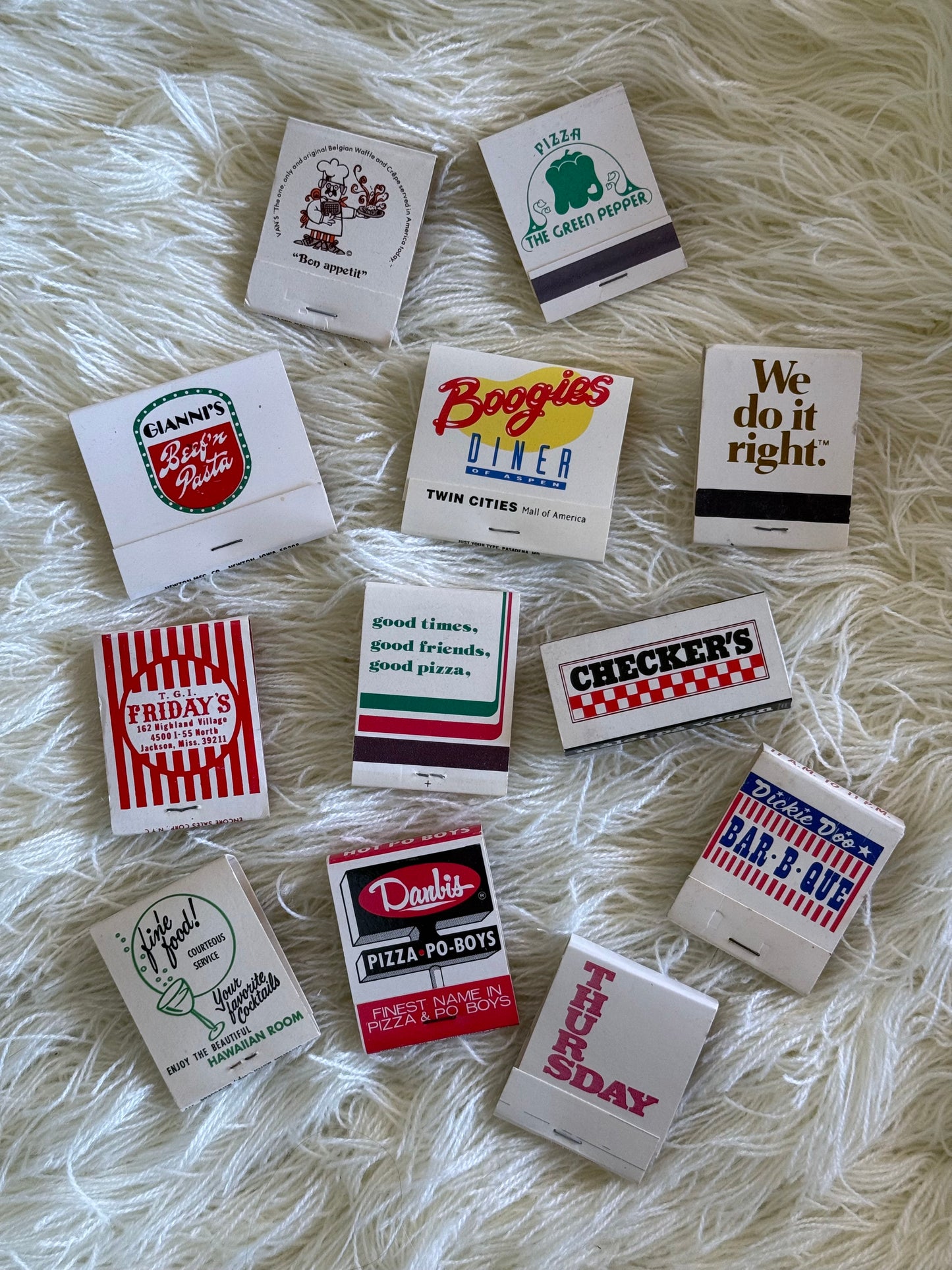Curated Vintage Matchbooks - Variety 2