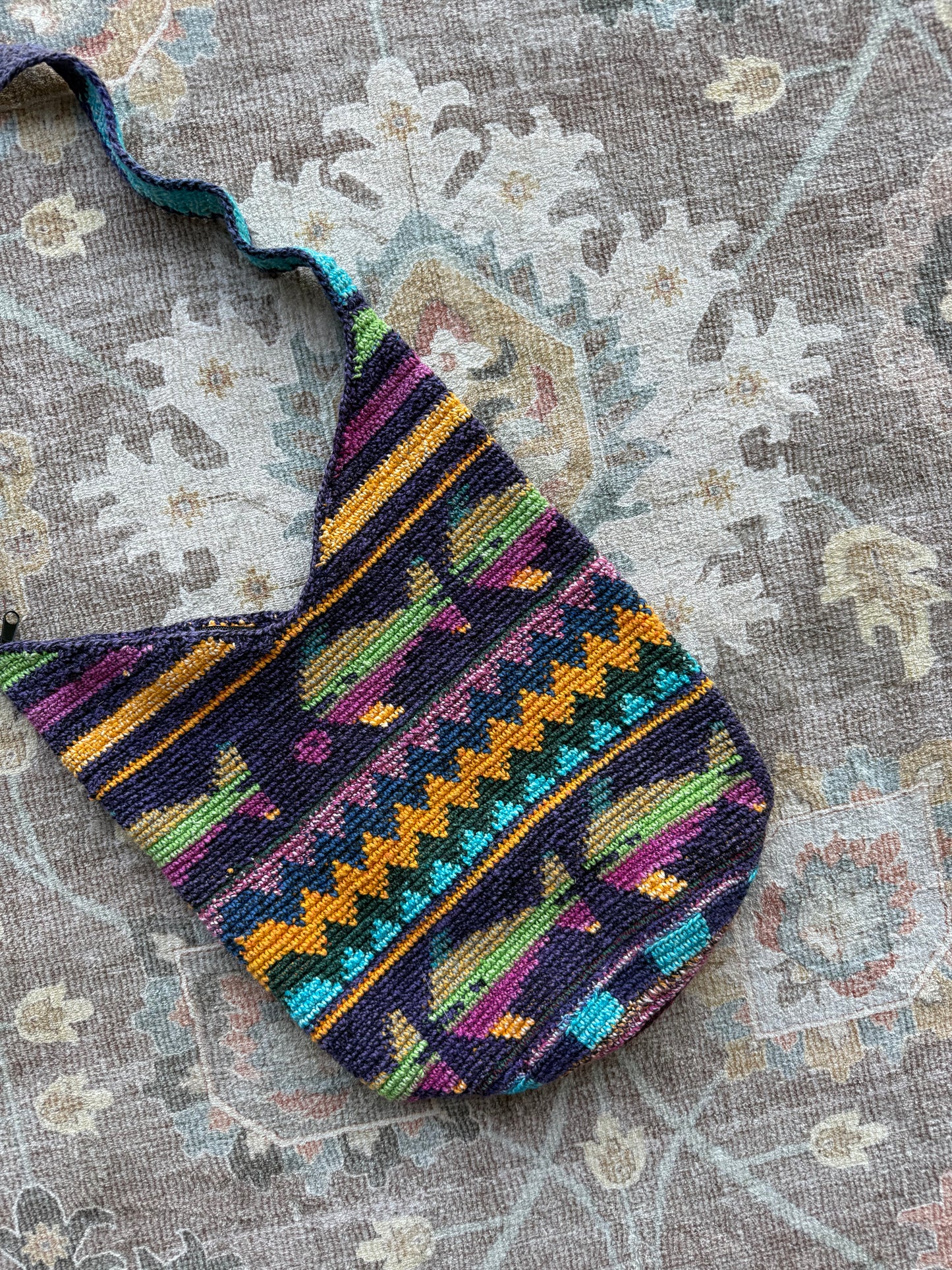 Fish Crochet Purse