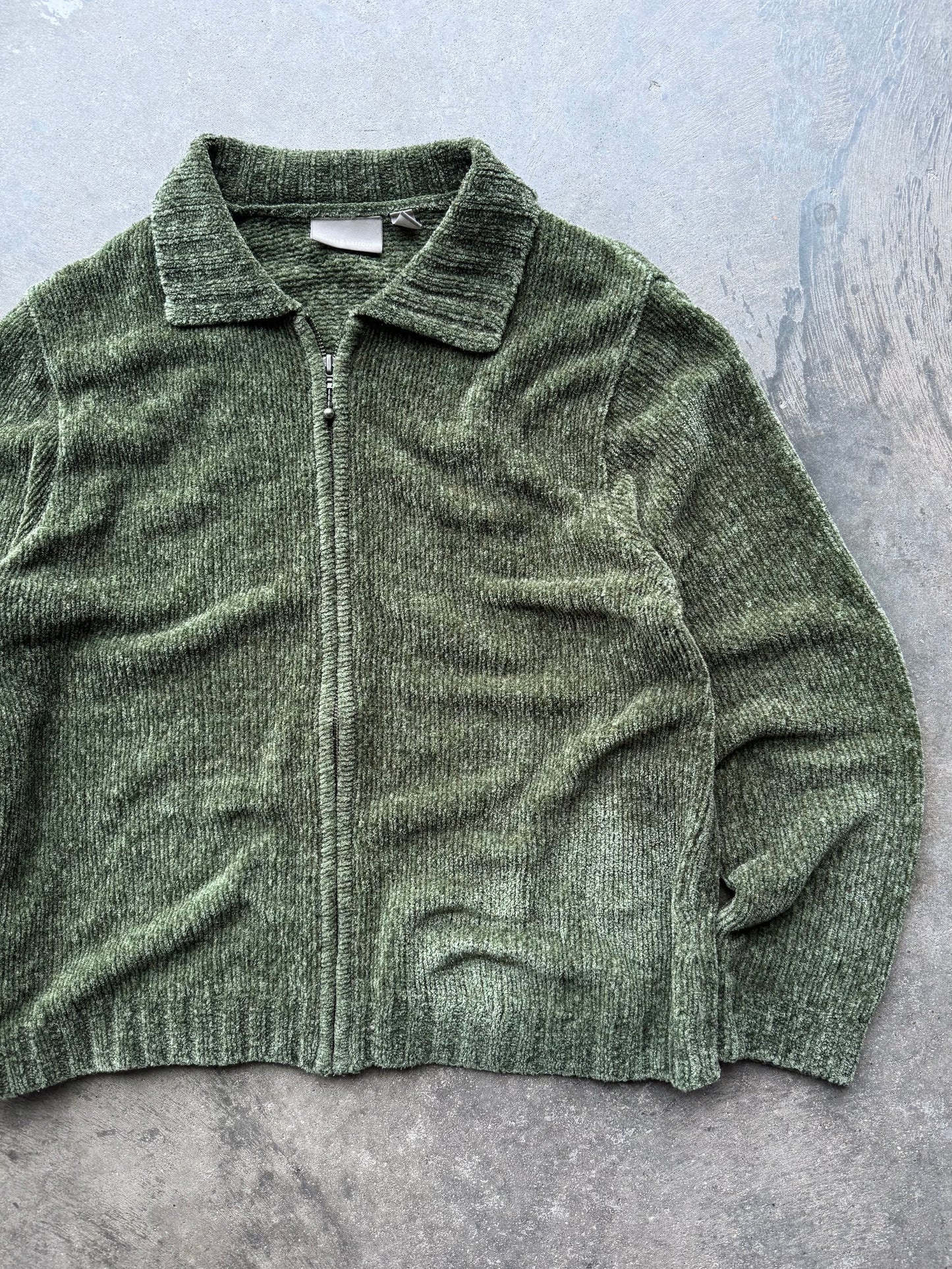 Zip Up Cardigan - XL