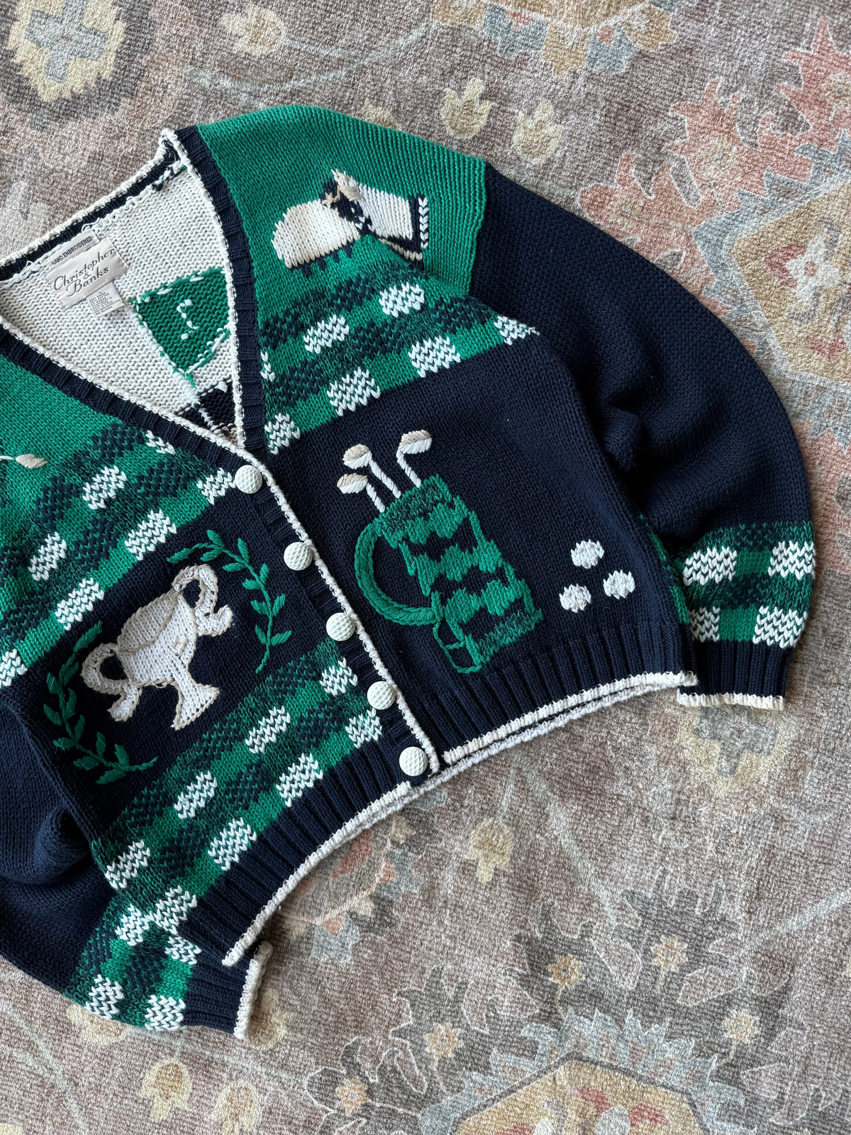 Golf Cardigan - L