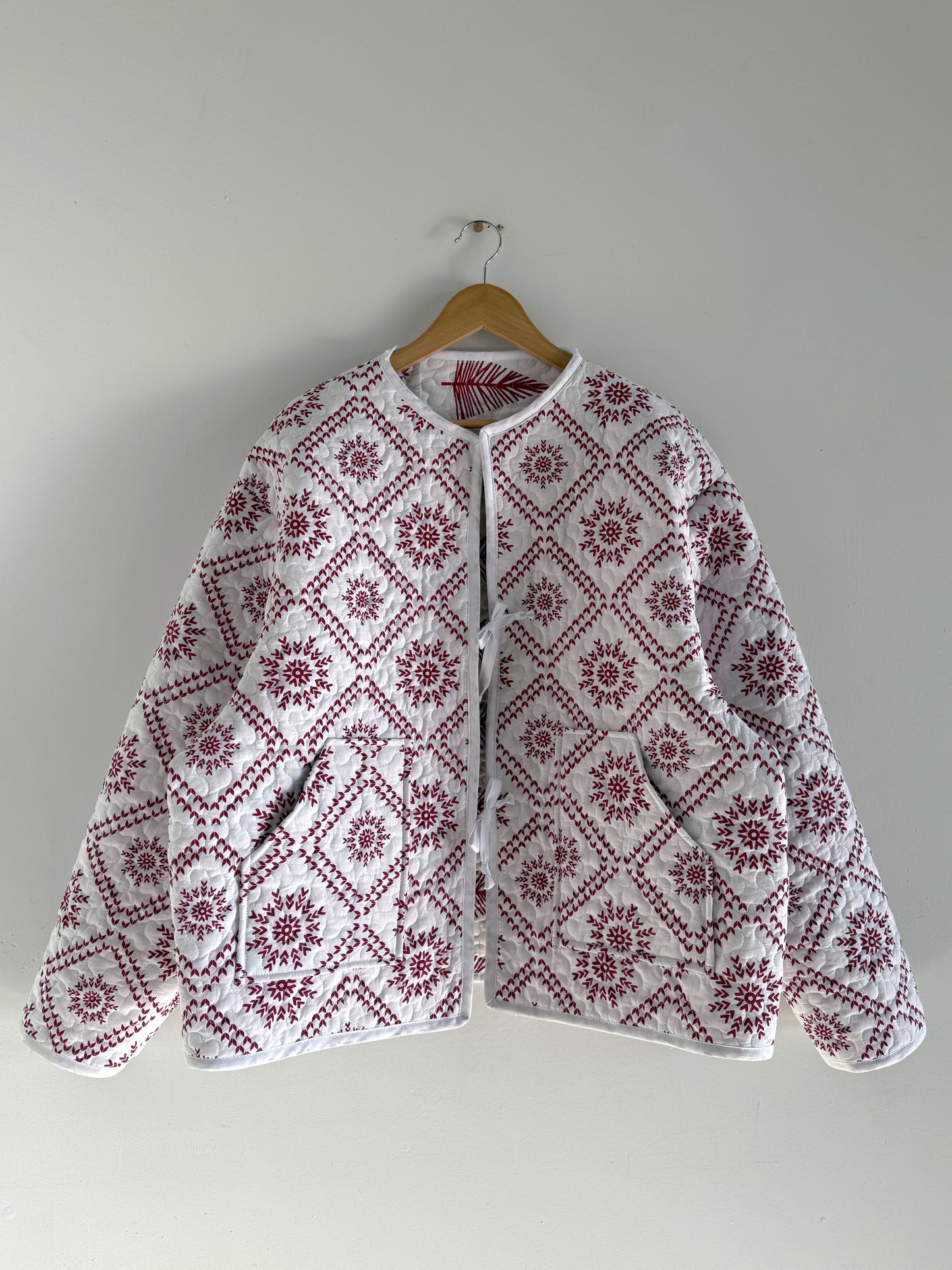 Quilt Tie Jacket - XL