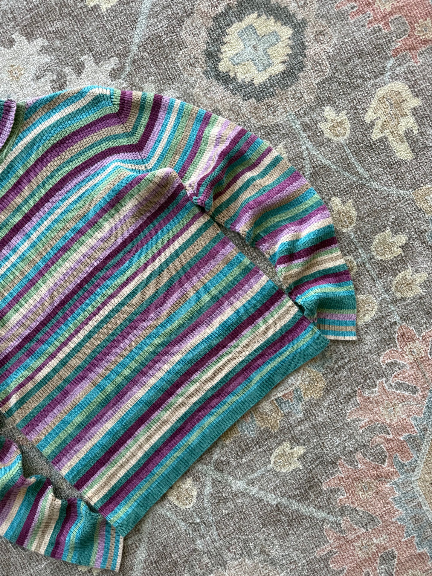 Striped Turtleneck - S