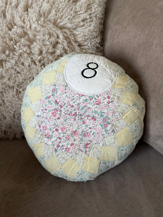 8 Ball Pillow - 13.5”