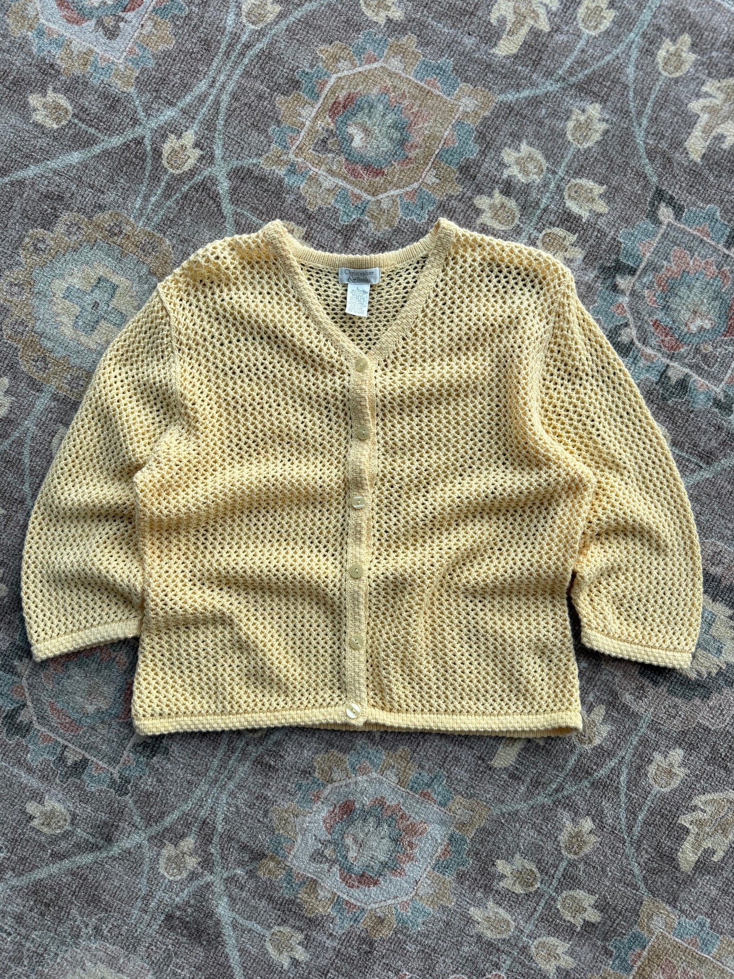 Crochet Cardigan - L