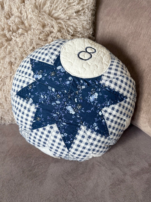 8 Ball Pillow - 13.5”