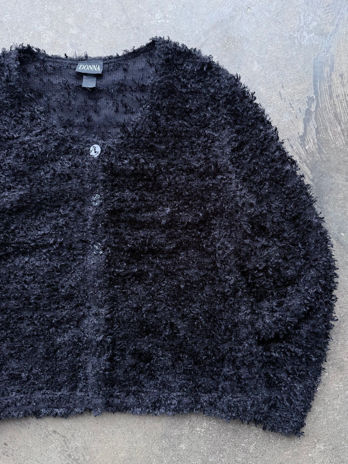 Fluffy Cardigan - L