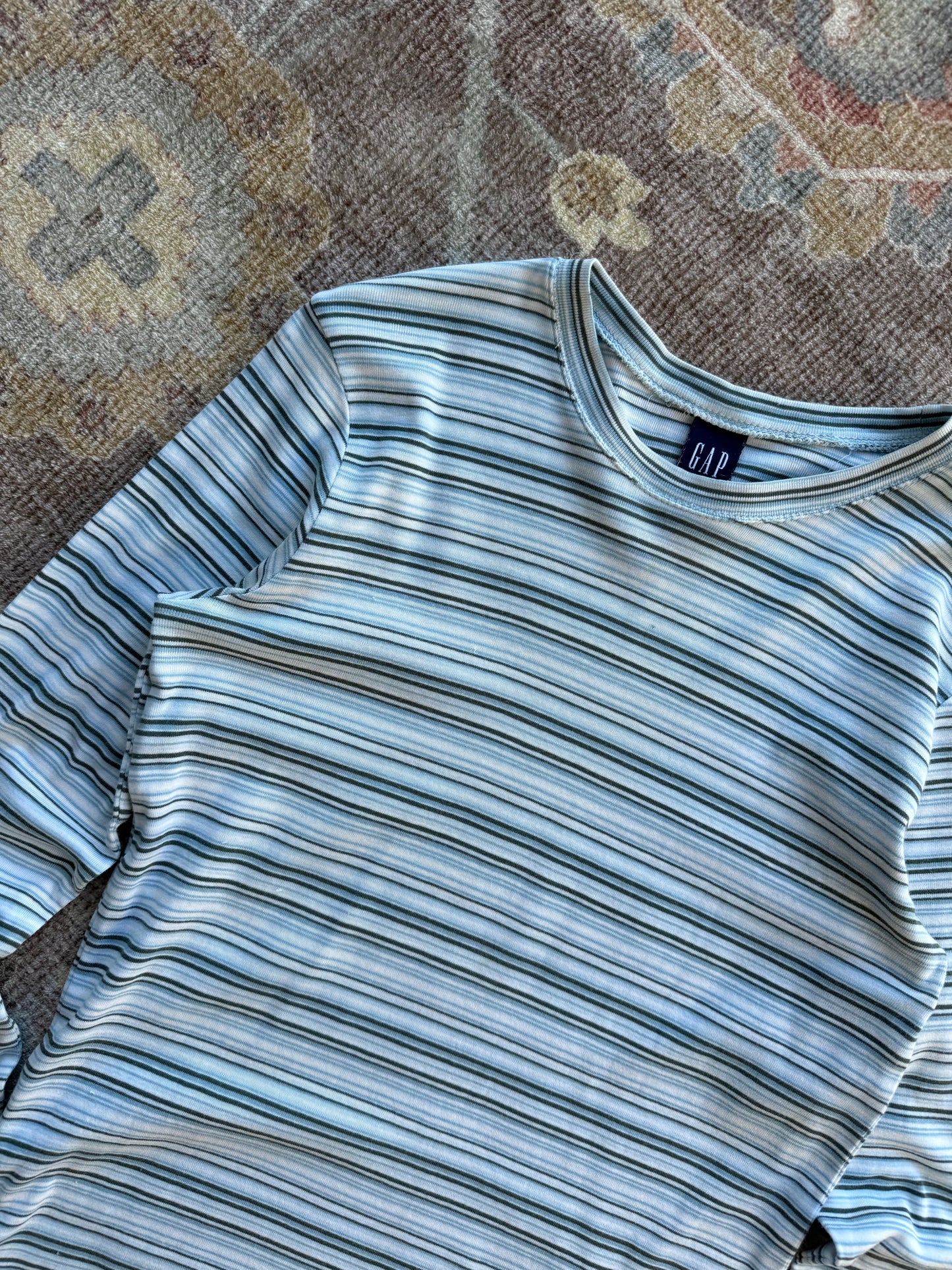 Striped Long Sleeve - M