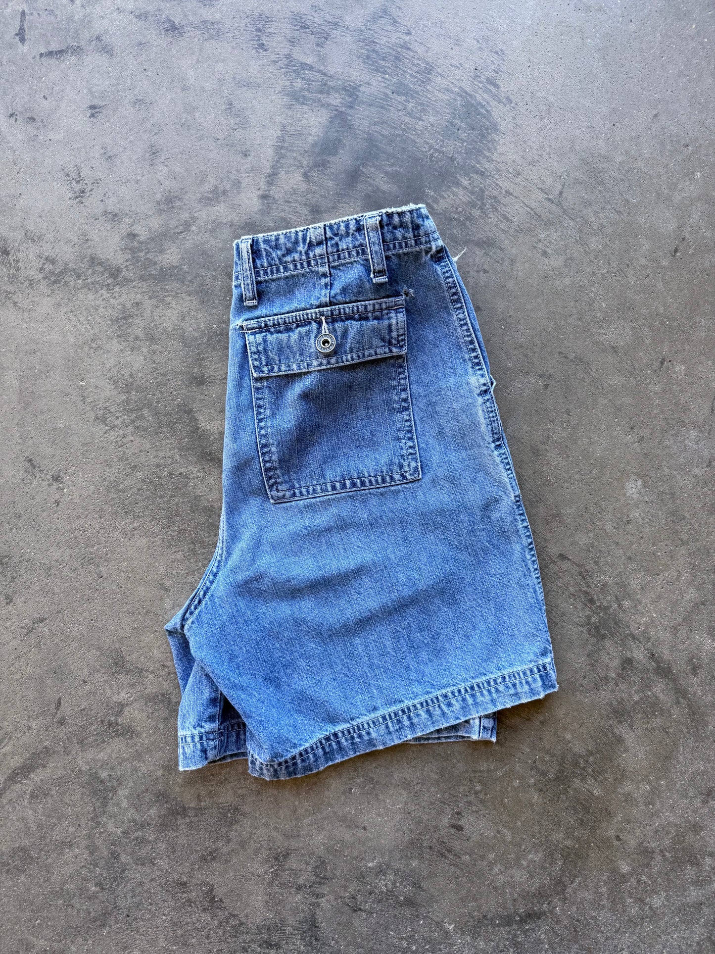 Cargo Denim Shorts - 29x6