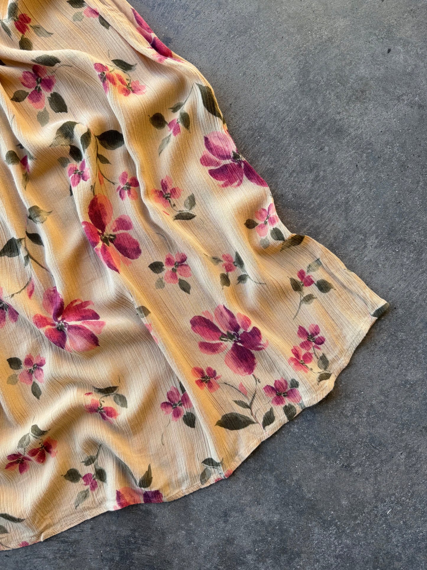 Floral Maxi Skirt - 30