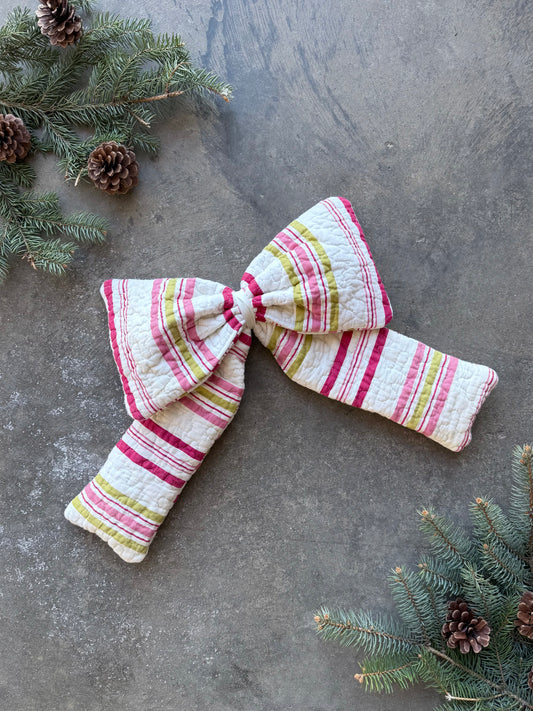 Large Quilt Bow