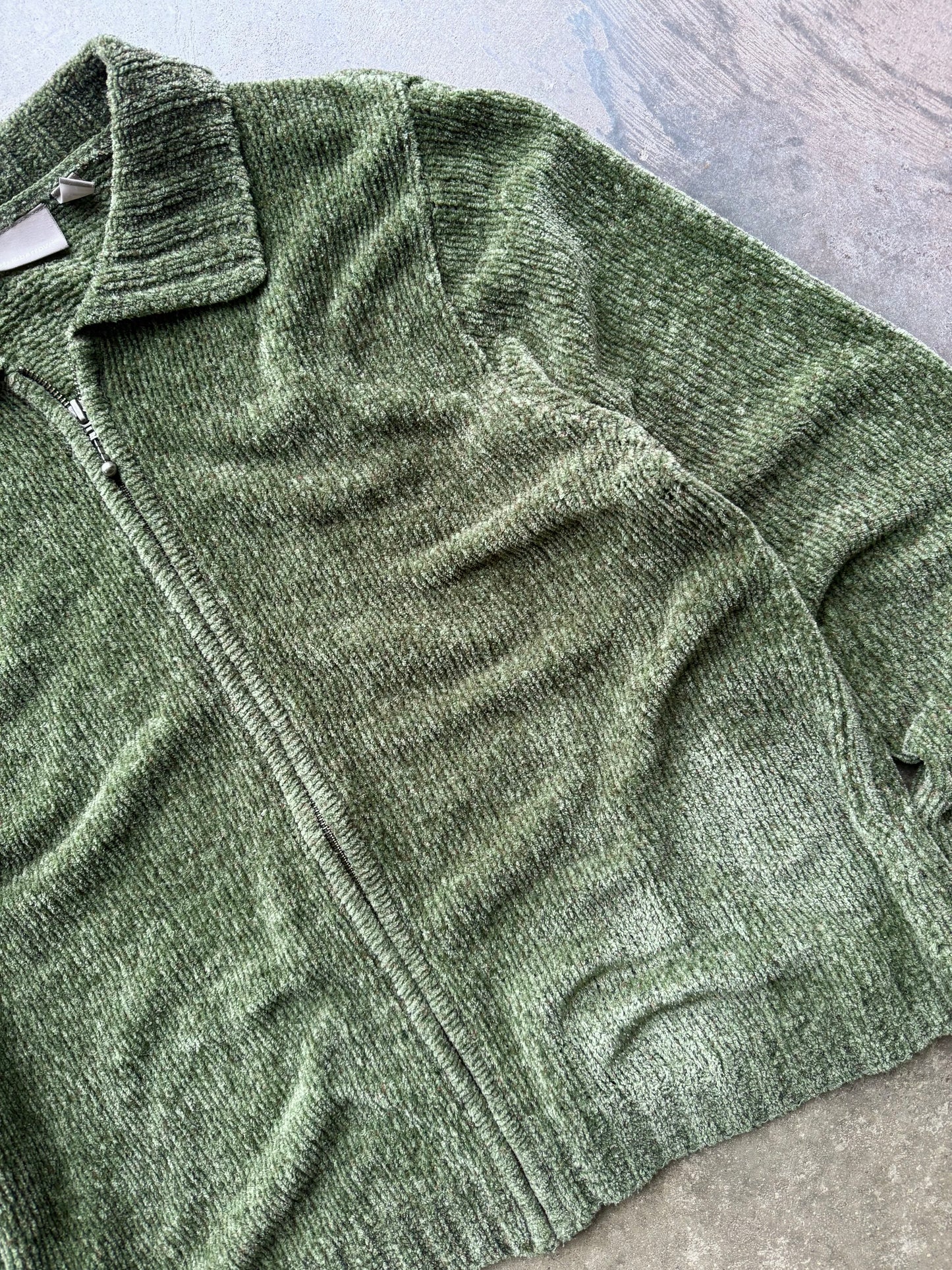 Zip Up Cardigan - XL