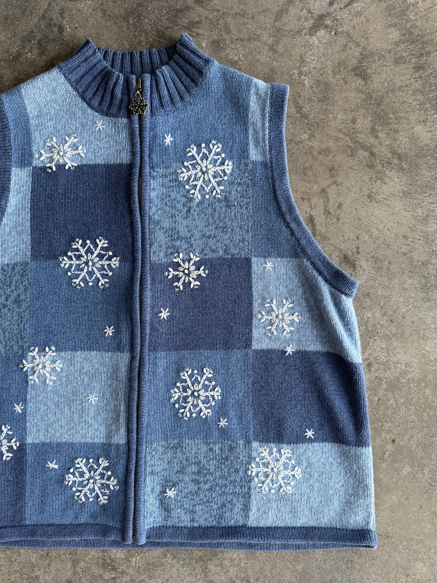 Snowflake Sweater Vest - PL