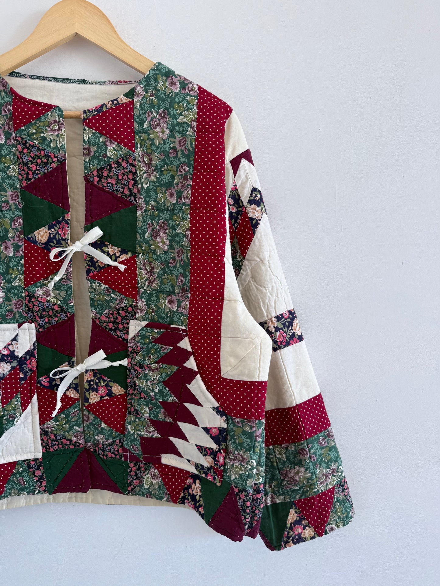 Quilt Tie Jacket - M