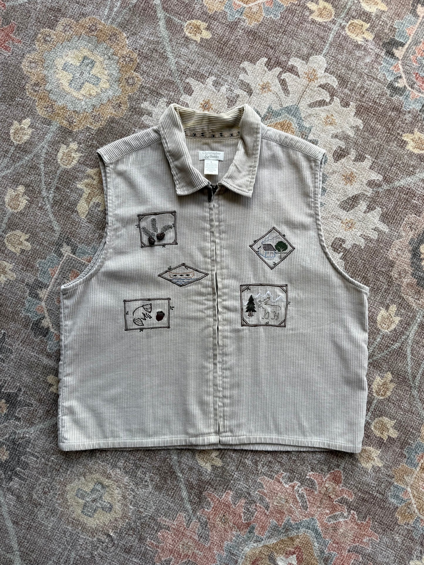 Corduroy Vest - L