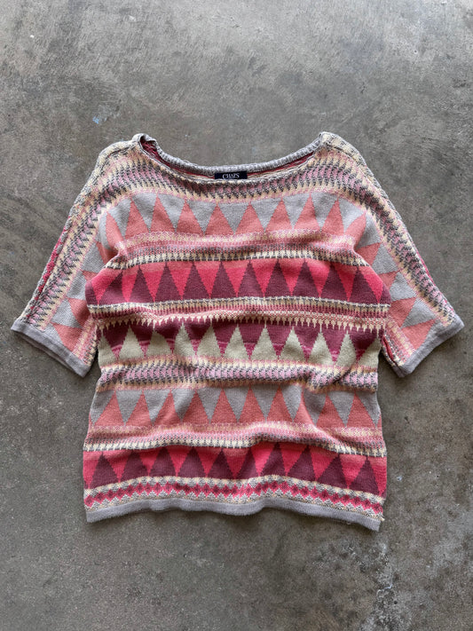 Western Knit Tee - L