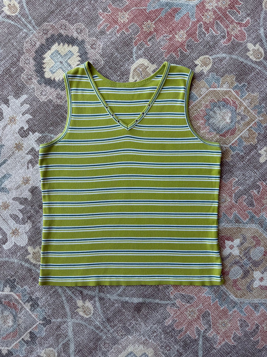 Striped Tank - L