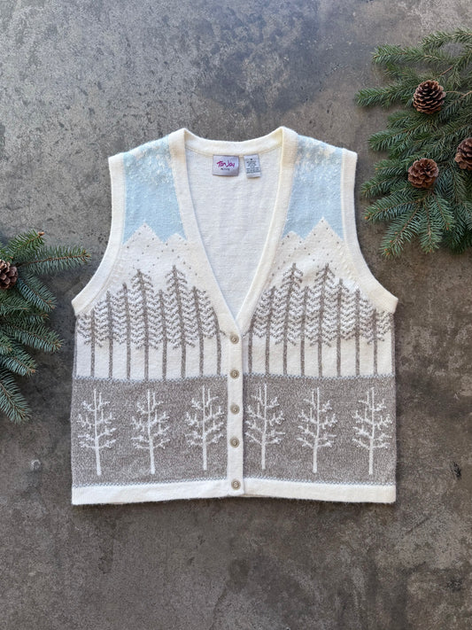 Wintry Sweater Vest - M
