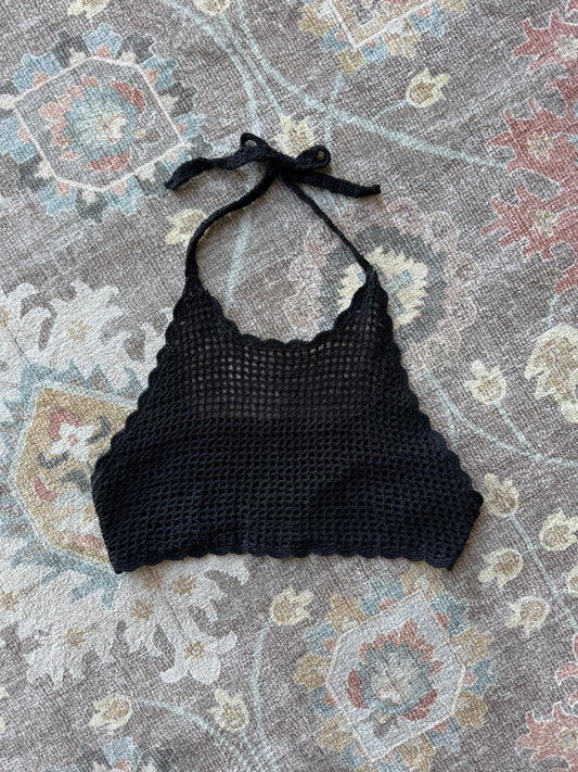 Crochet Halter Top - M