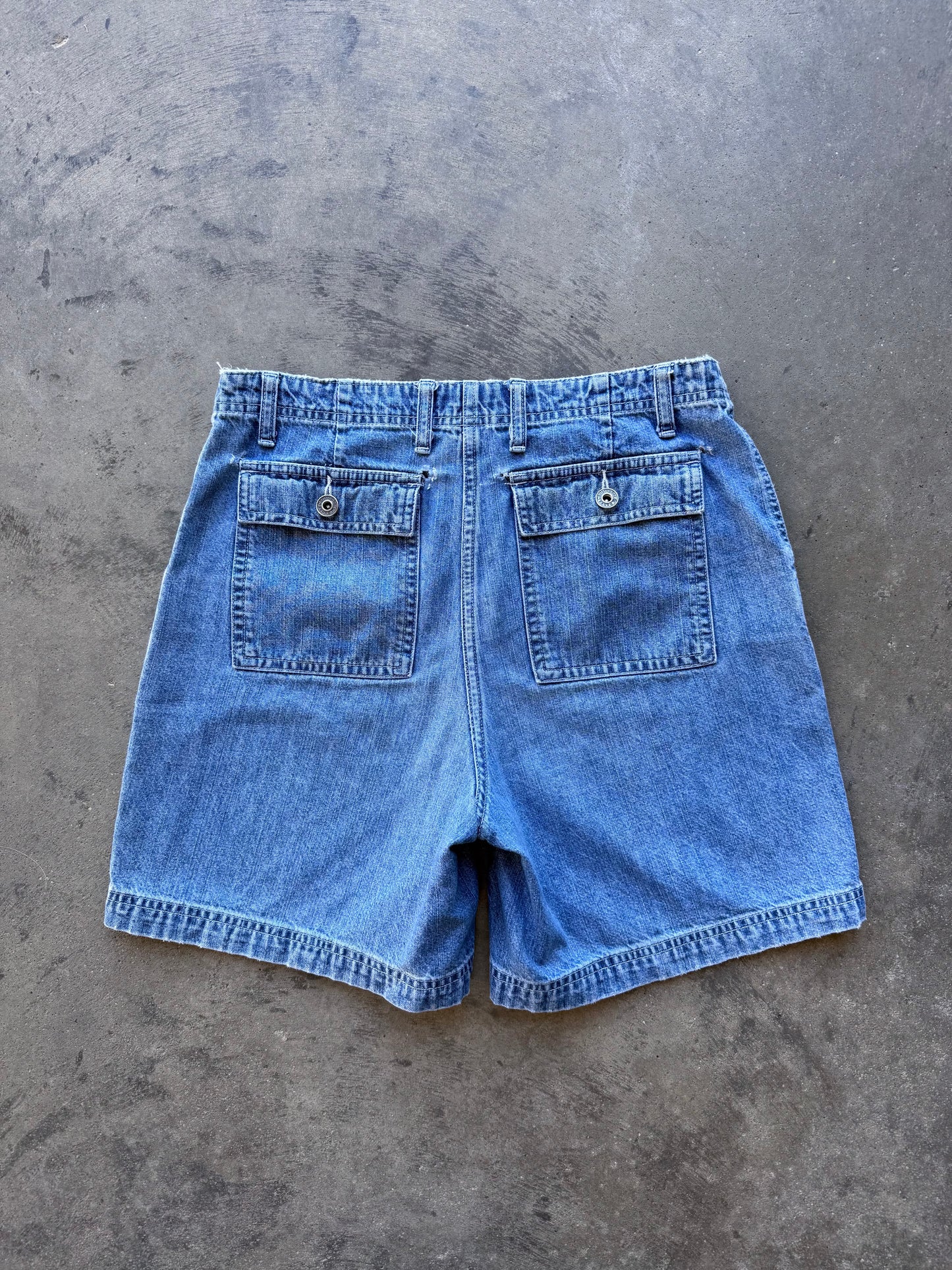 Cargo Denim Shorts - 29x6