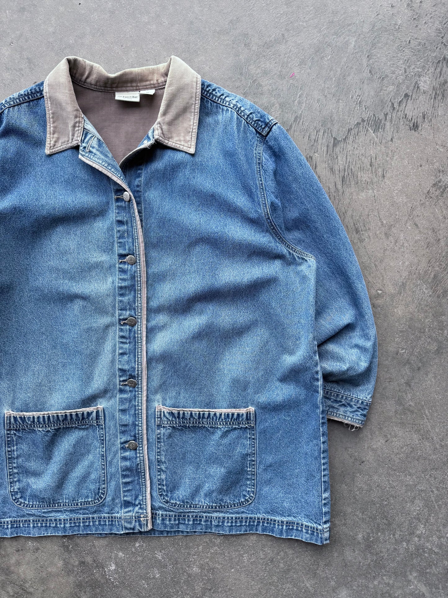 Denim Chore Jacket - 2XL
