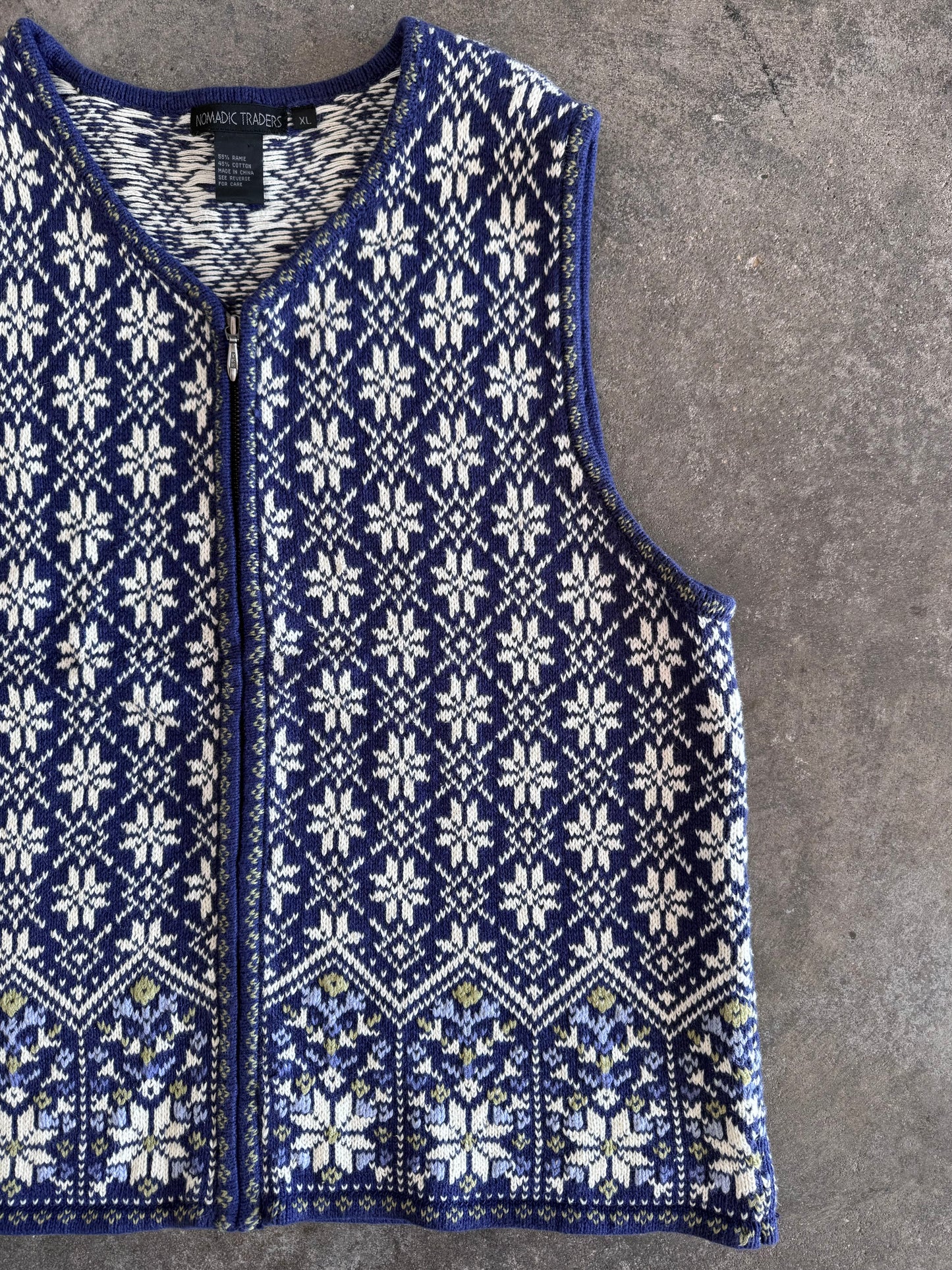 Nordic Sweater Vest - XL