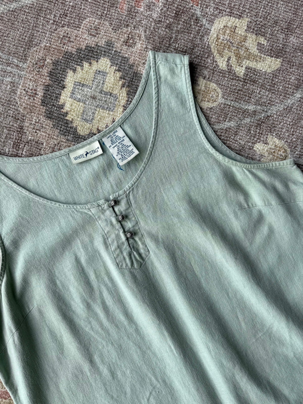 Linen Tank - L