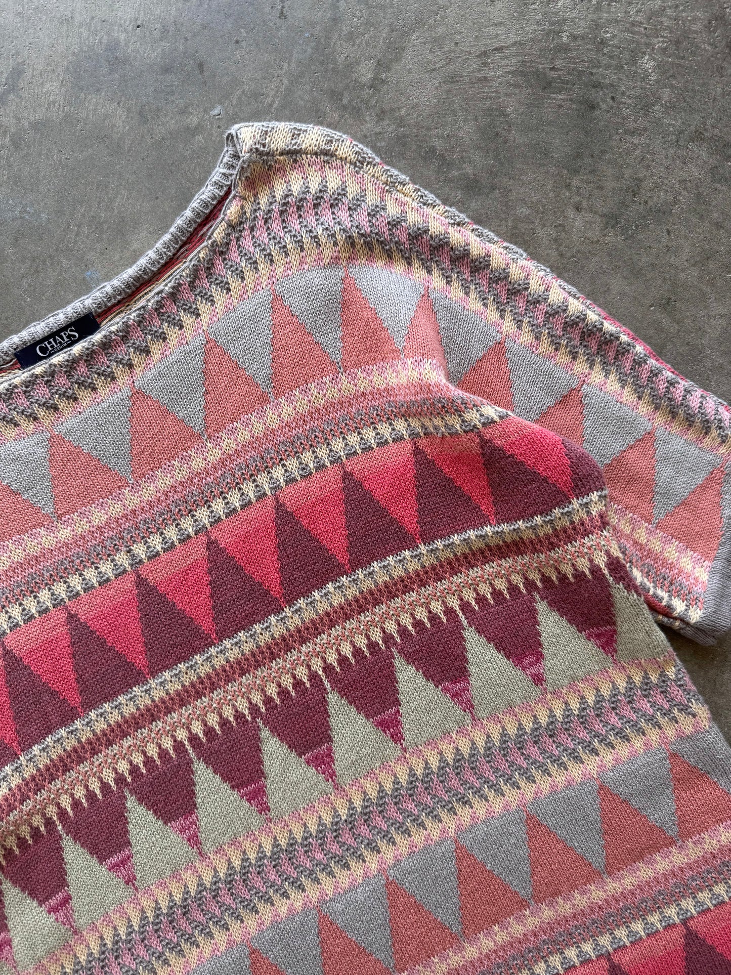 Western Knit Tee - L
